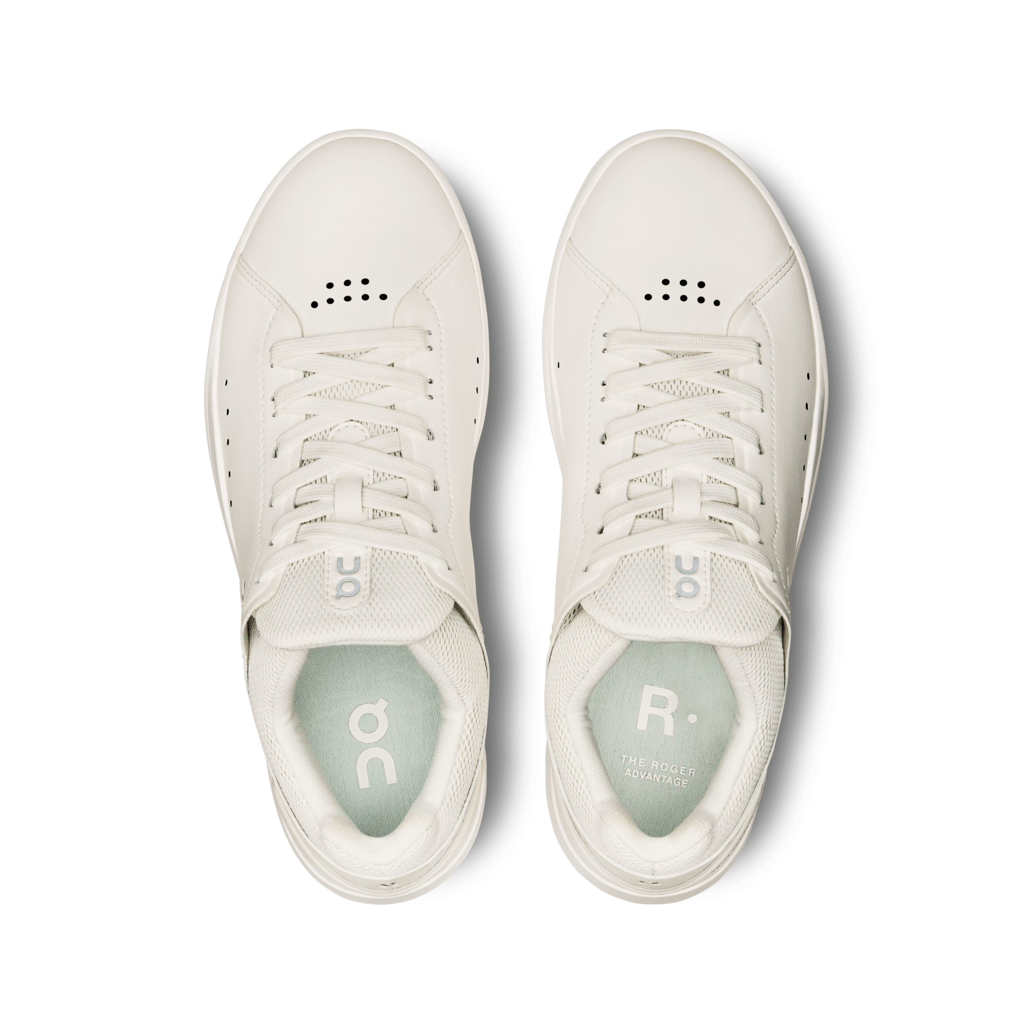 On The Roger Advantage White Undyed (Women's) - Guerdon Kicks -