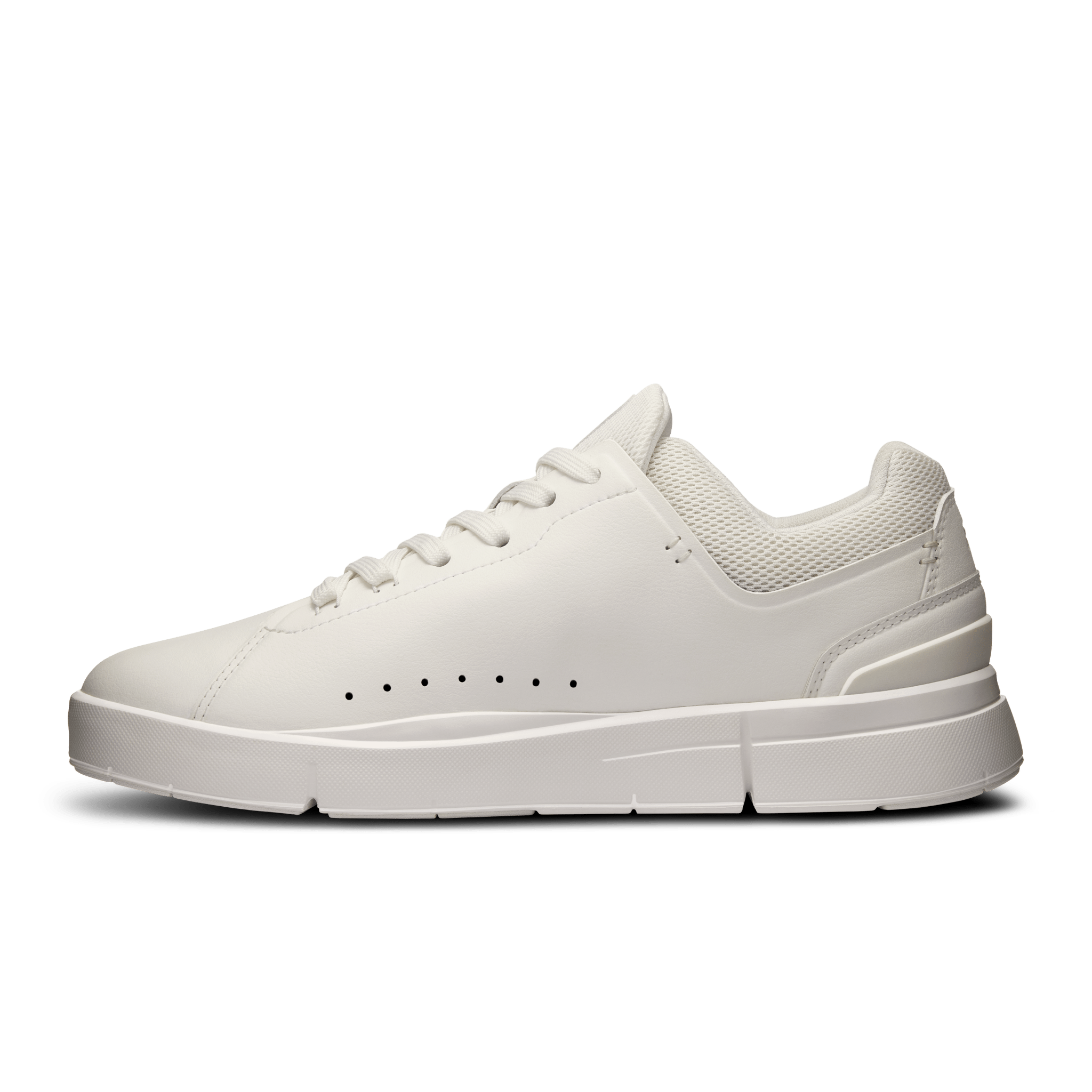 On The Roger Advantage White Undyed (Women's) - Guerdon Kicks -