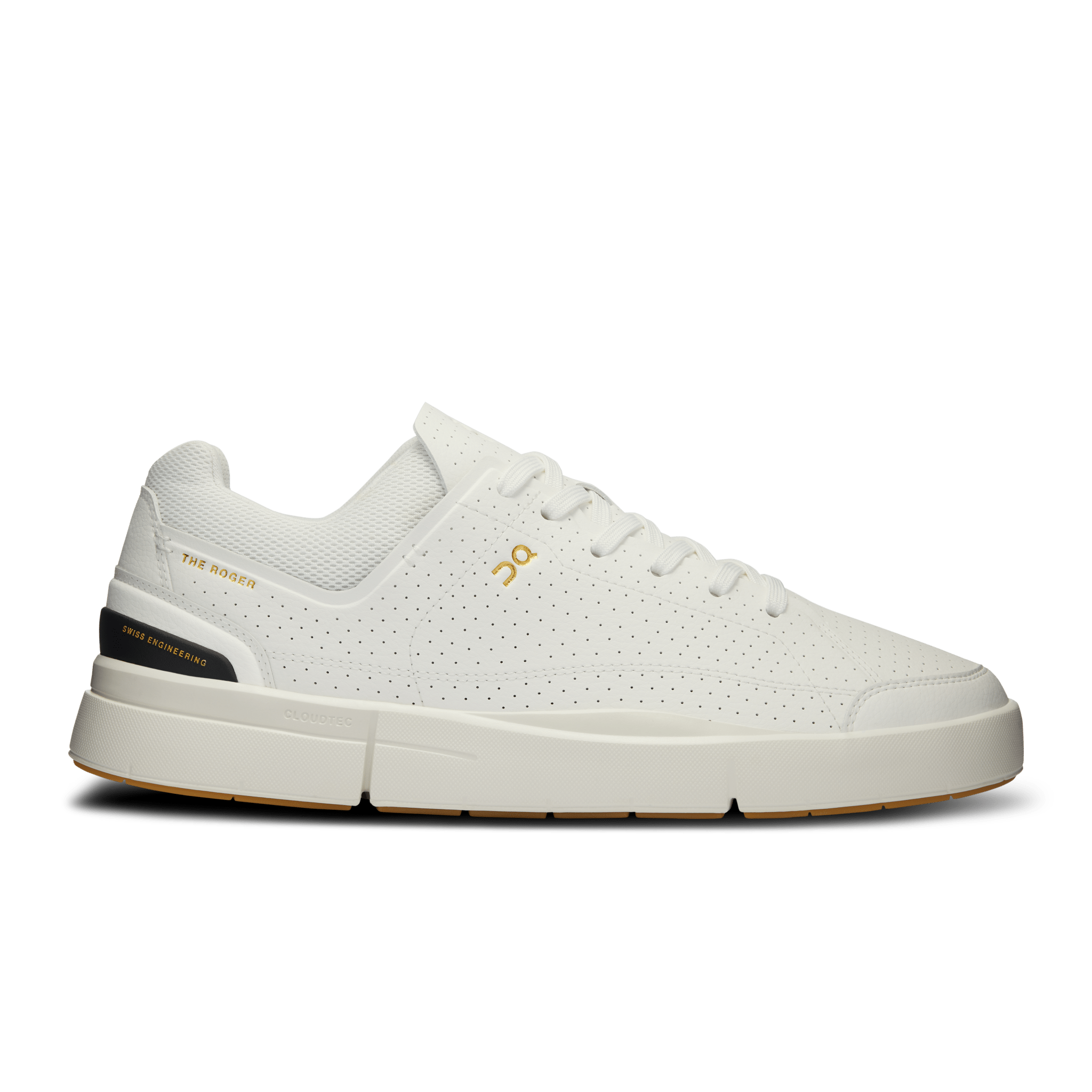 On The Roger Centre Court White Black - Guerdon Kicks -