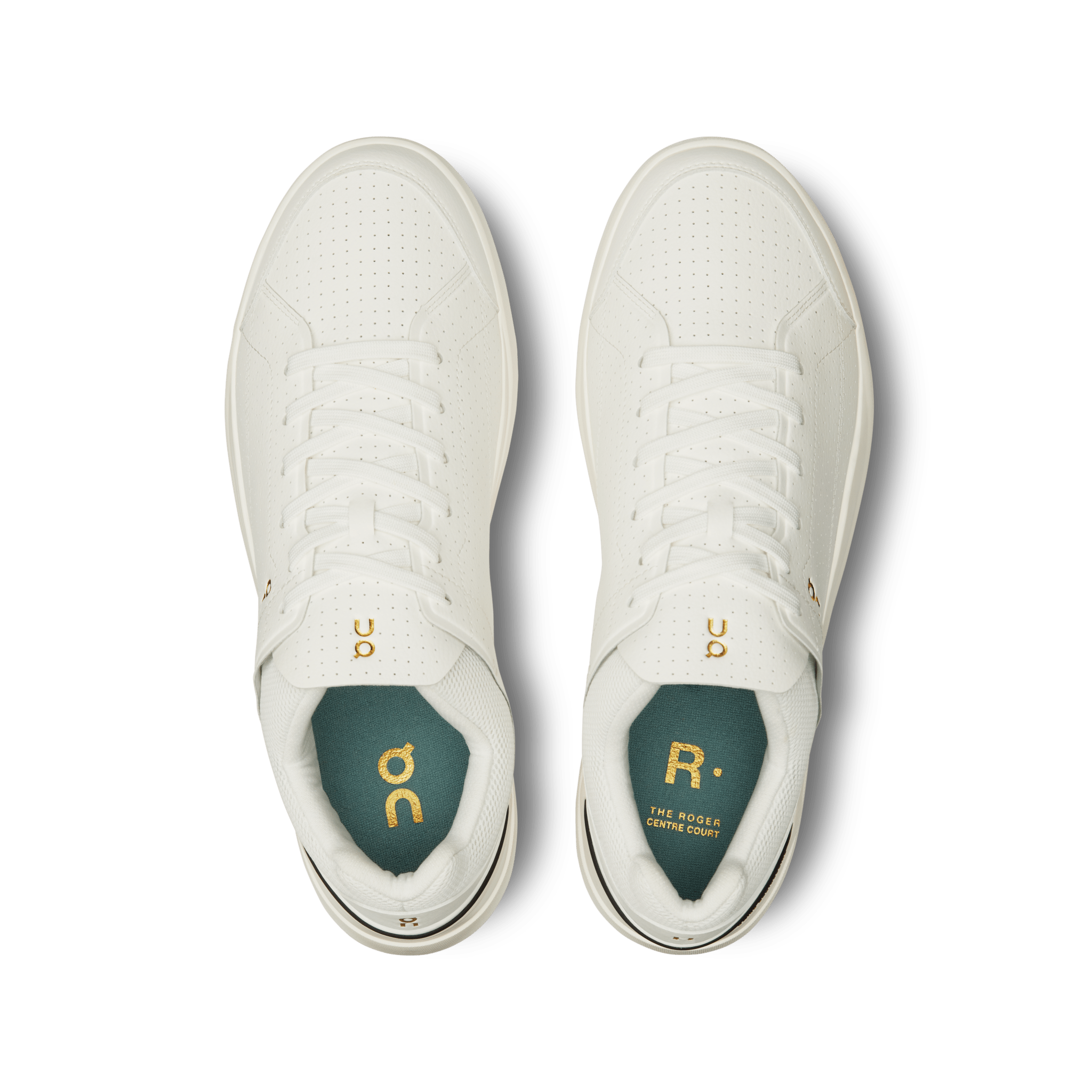 On The Roger Centre Court White Black - Guerdon Kicks -