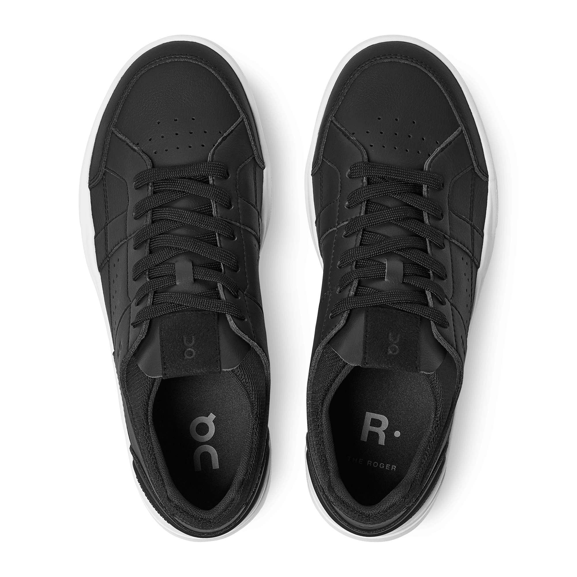 On The Roger Clubhouse Black White (Women's) - Guerdon Kicks -
