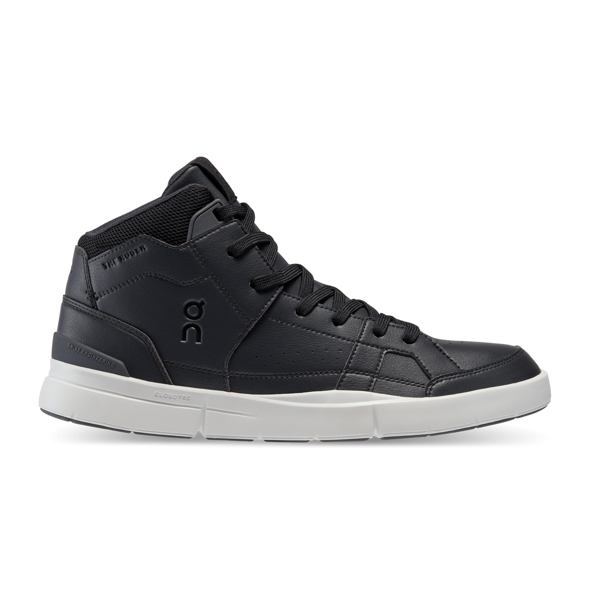 On The Roger Clubhouse Mid Black Eclipse - Guerdon Kicks -