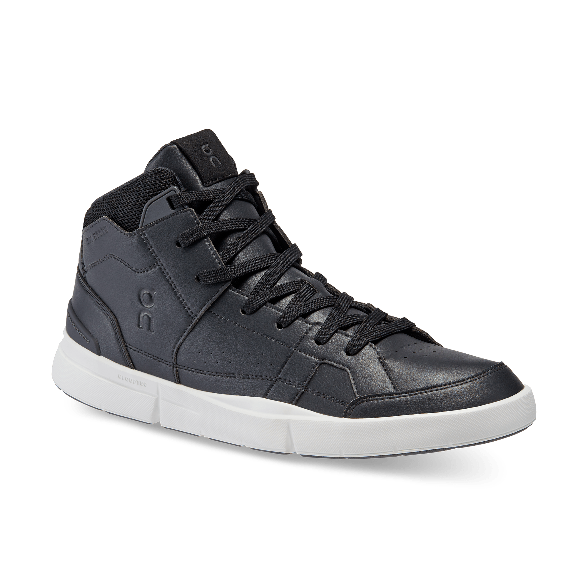 On The Roger Clubhouse Mid Black Eclipse - Guerdon Kicks -