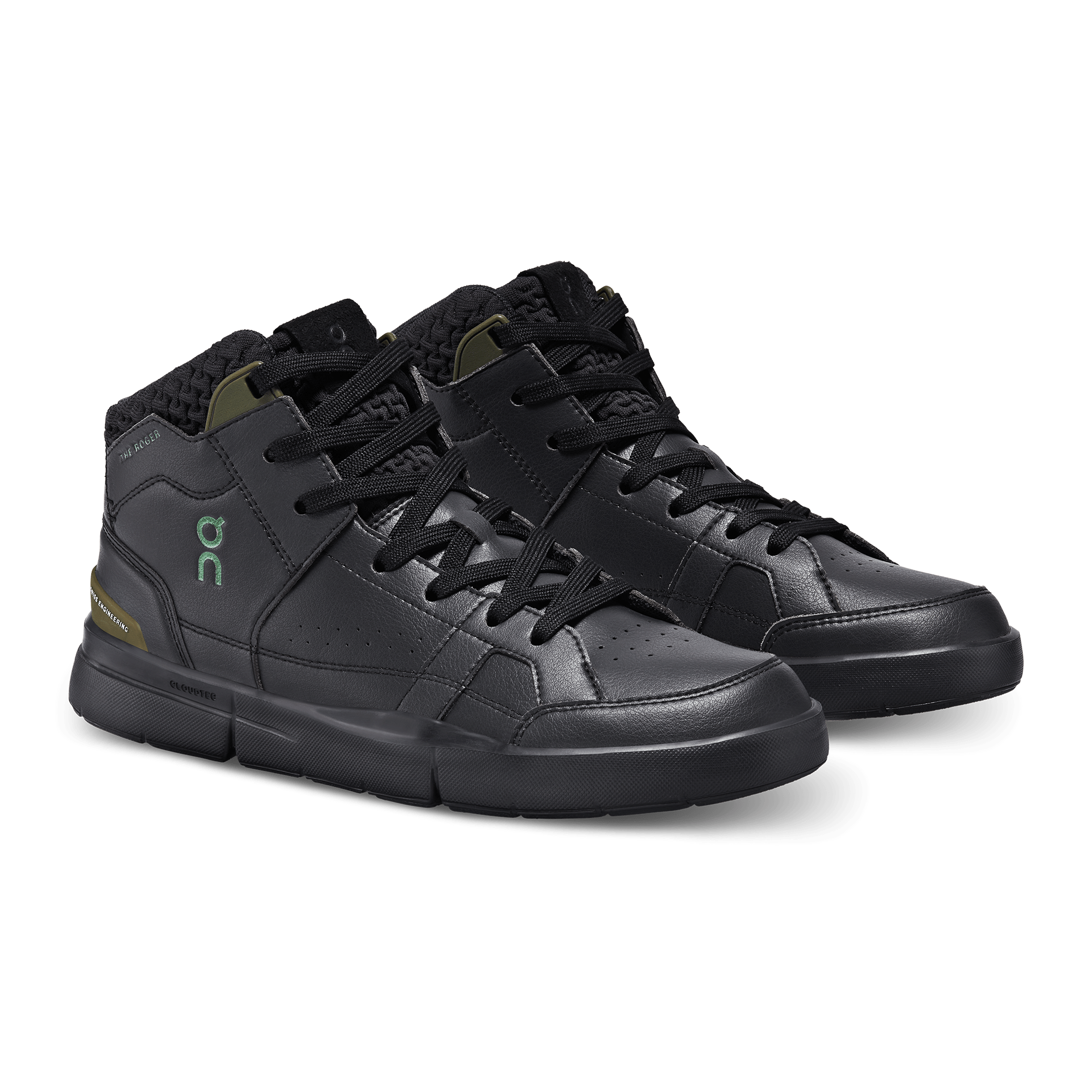On The Roger Clubhouse Mid Sensa Black Camo (Women's) - Guerdon Kicks -