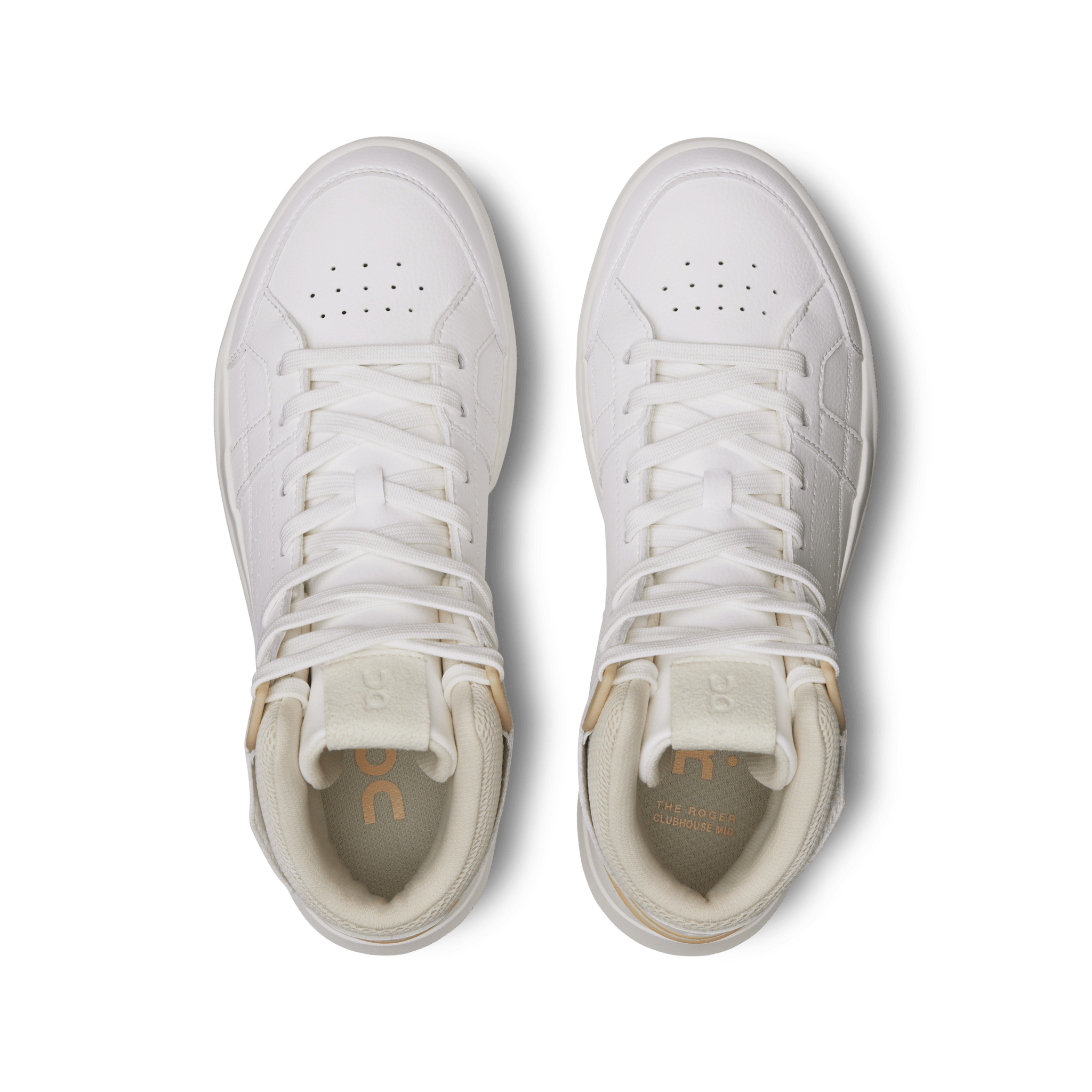 On The Roger Clubhouse Mid White Savannah (Women's) - Guerdon Kicks -