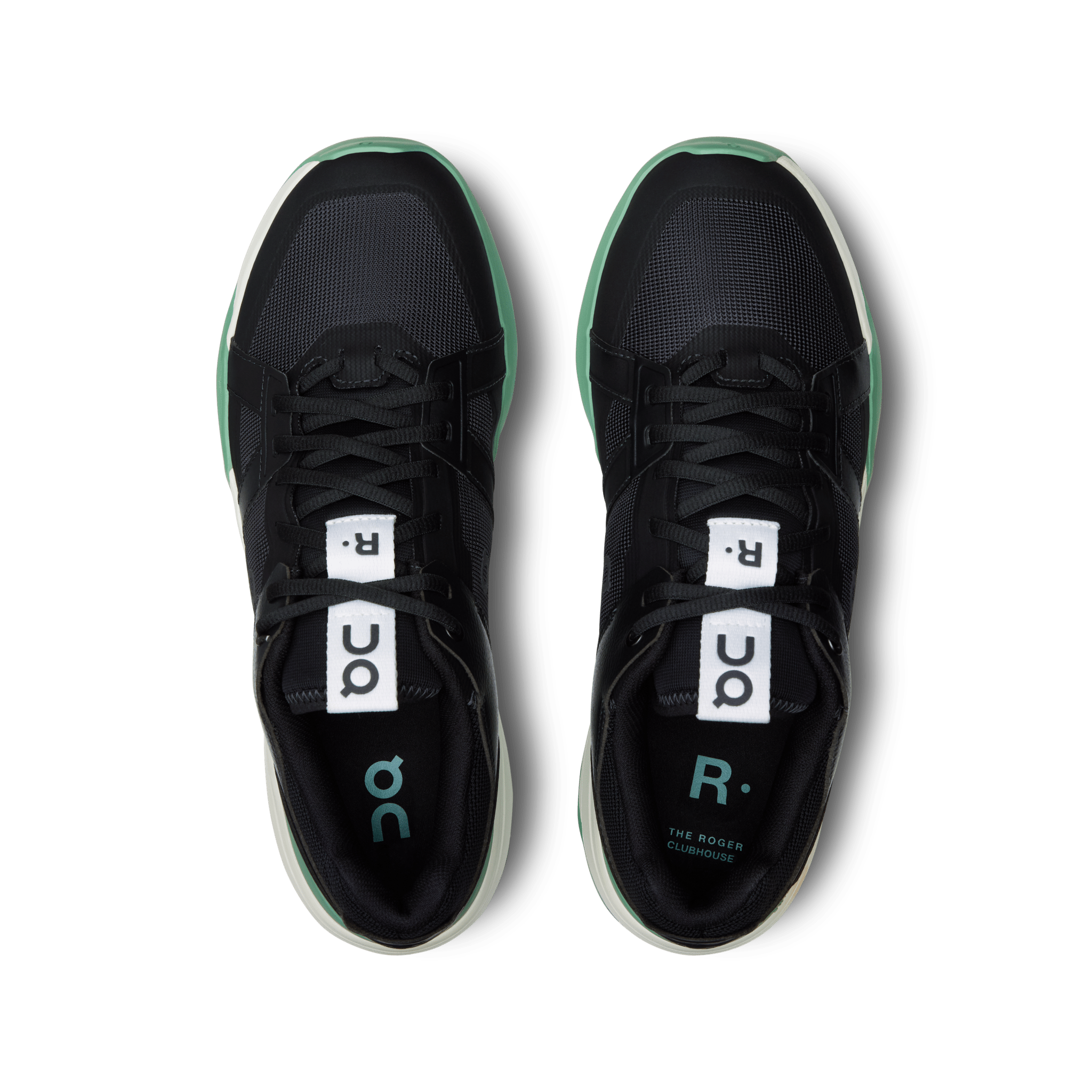 On The Roger Clubhouse Pro Black Green - Guerdon Kicks -