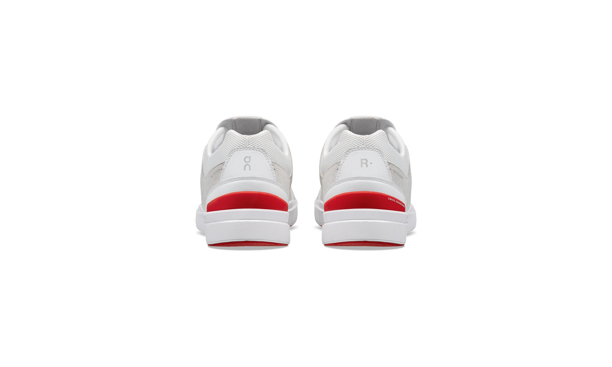 On The Roger Clubhouse White Grey Red - Guerdon Kicks -
