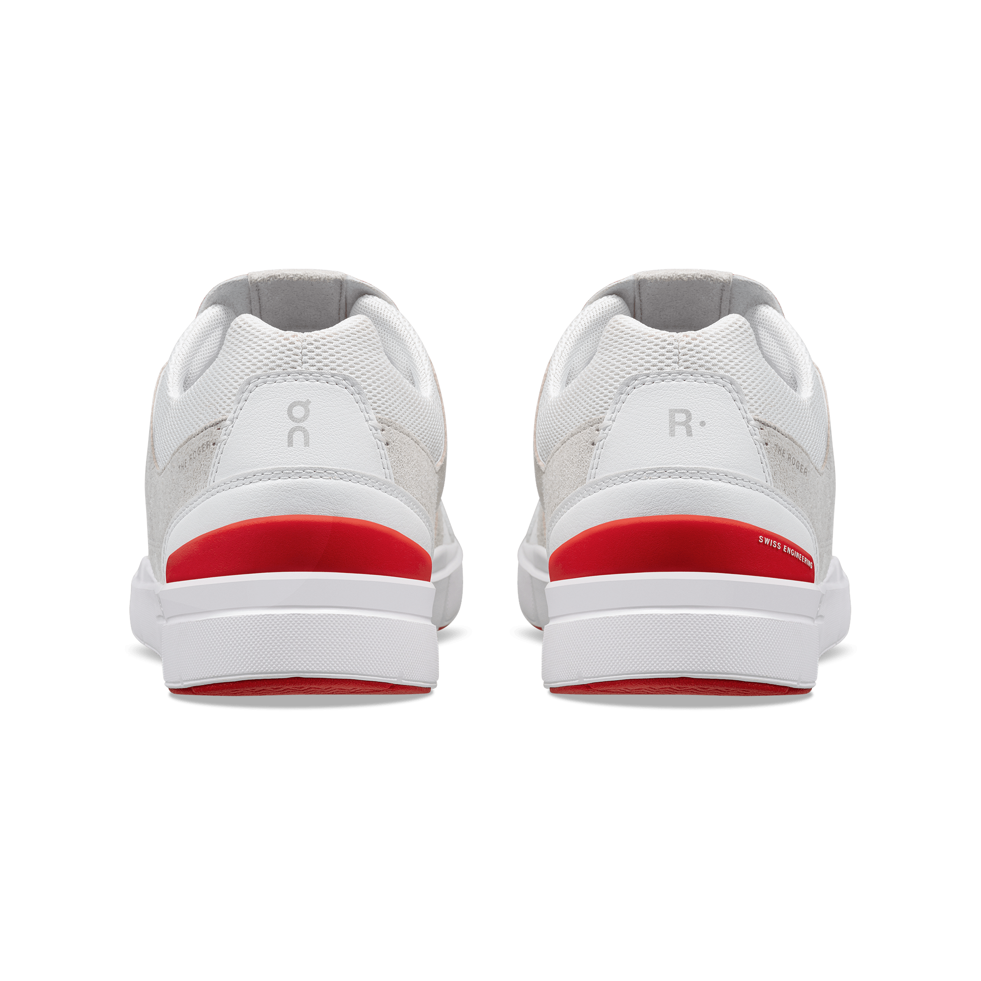 On The Roger Clubhouse White Grey Red - Guerdon Kicks -