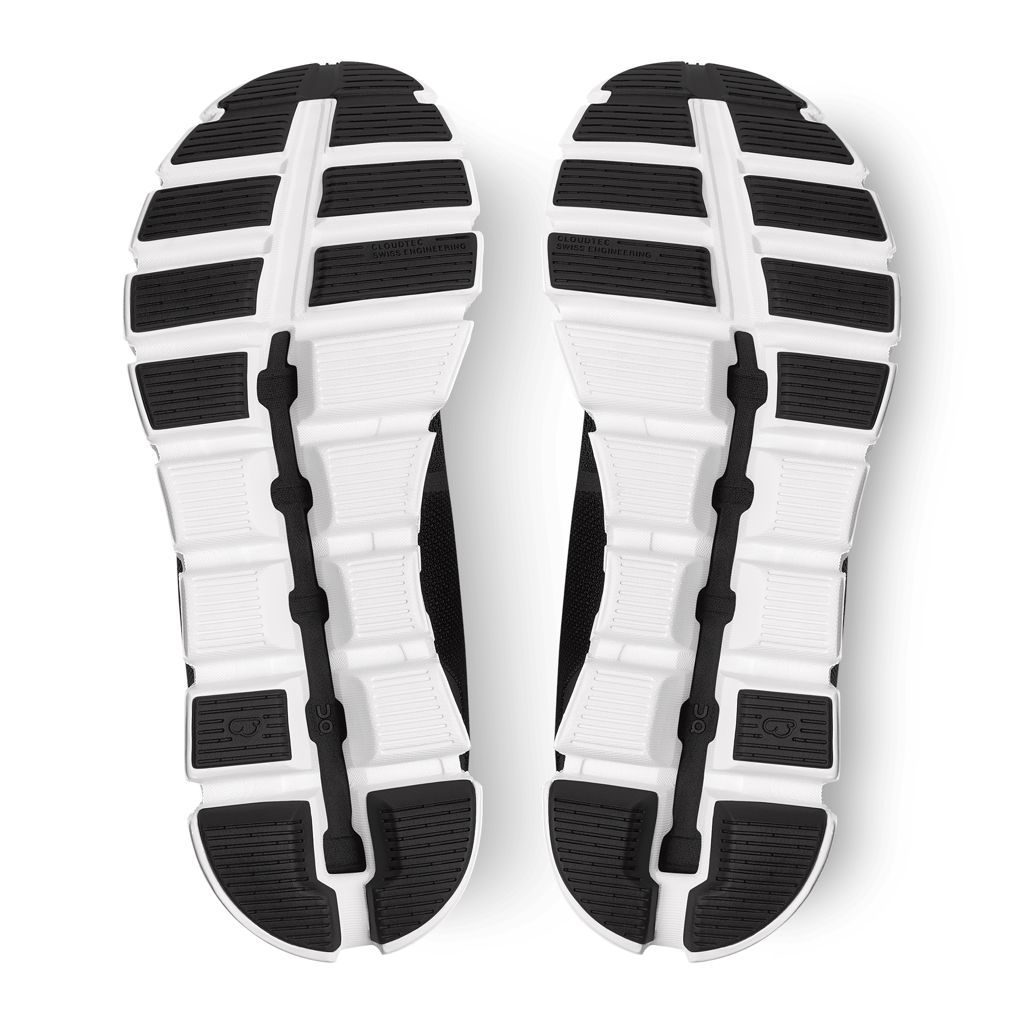 ON Wmns Cloud 5 'Black White' - Guerdon Kicks -
