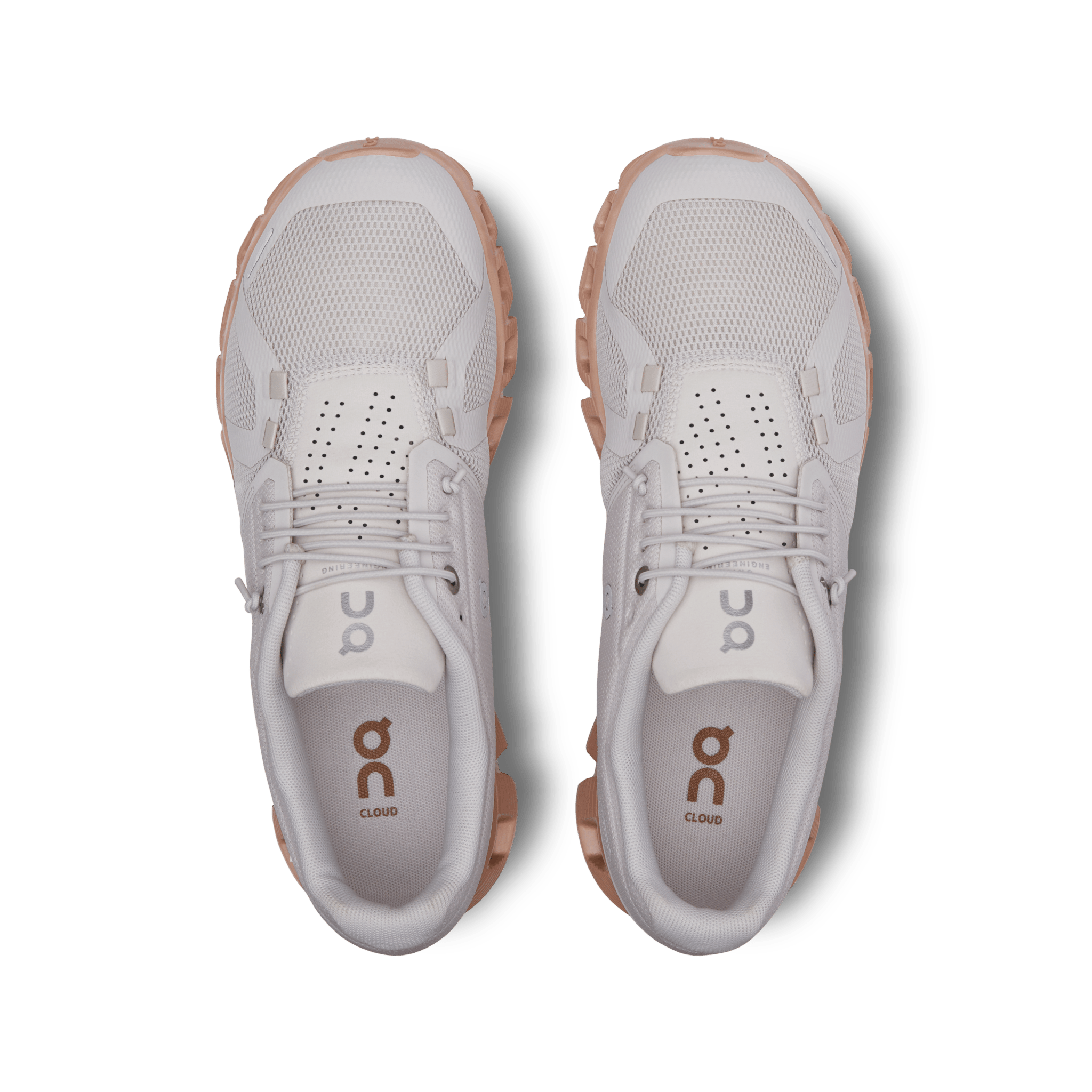 ON Wmns Cloud 5 'Sand Rosebrown' - Guerdon Kicks -