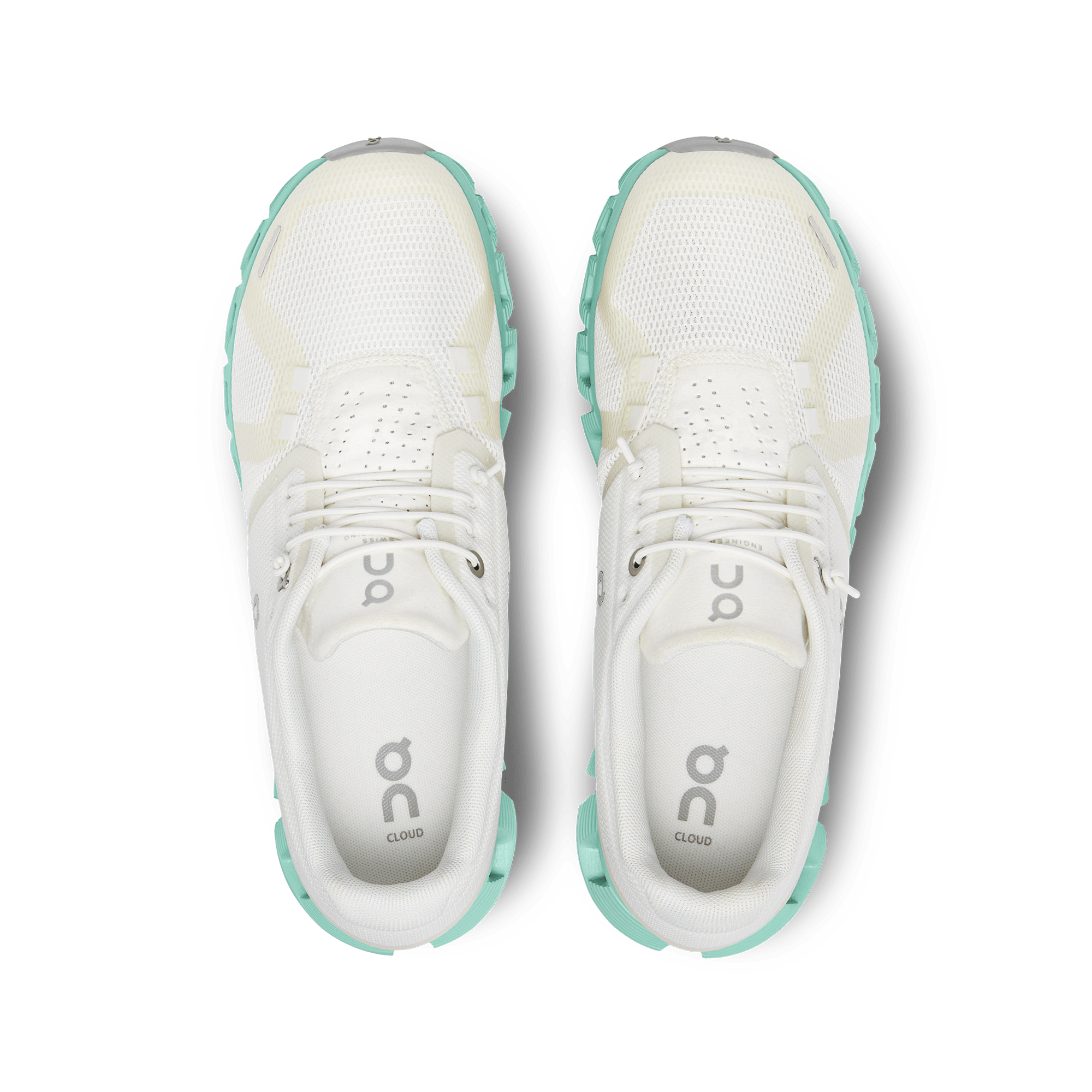 ON Wmns Cloud 5 'Undyed White Creek' - Guerdon Kicks -