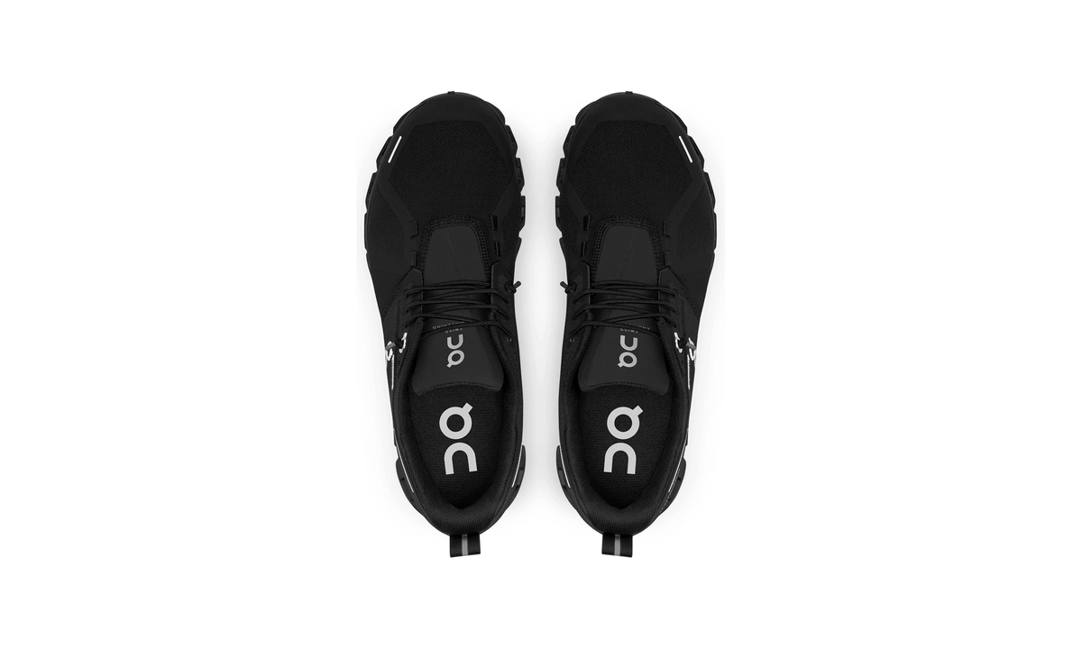 ON Wmns Cloud 5 Waterproof 'All Black' - Guerdon Kicks -