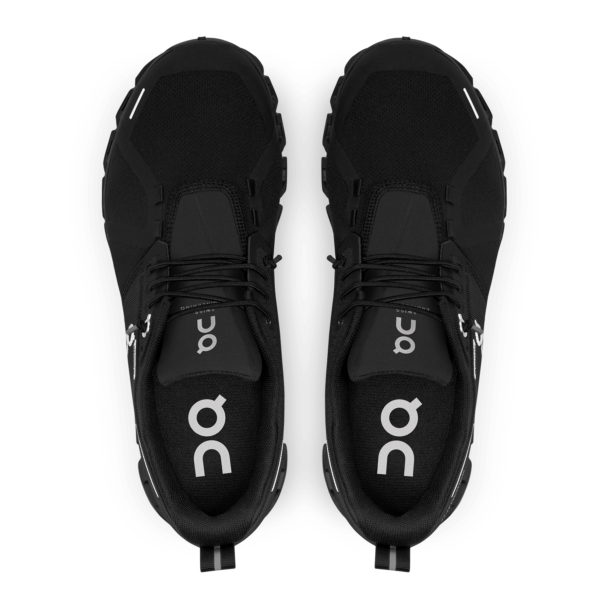 ON Wmns Cloud 5 Waterproof 'All Black' - Guerdon Kicks -