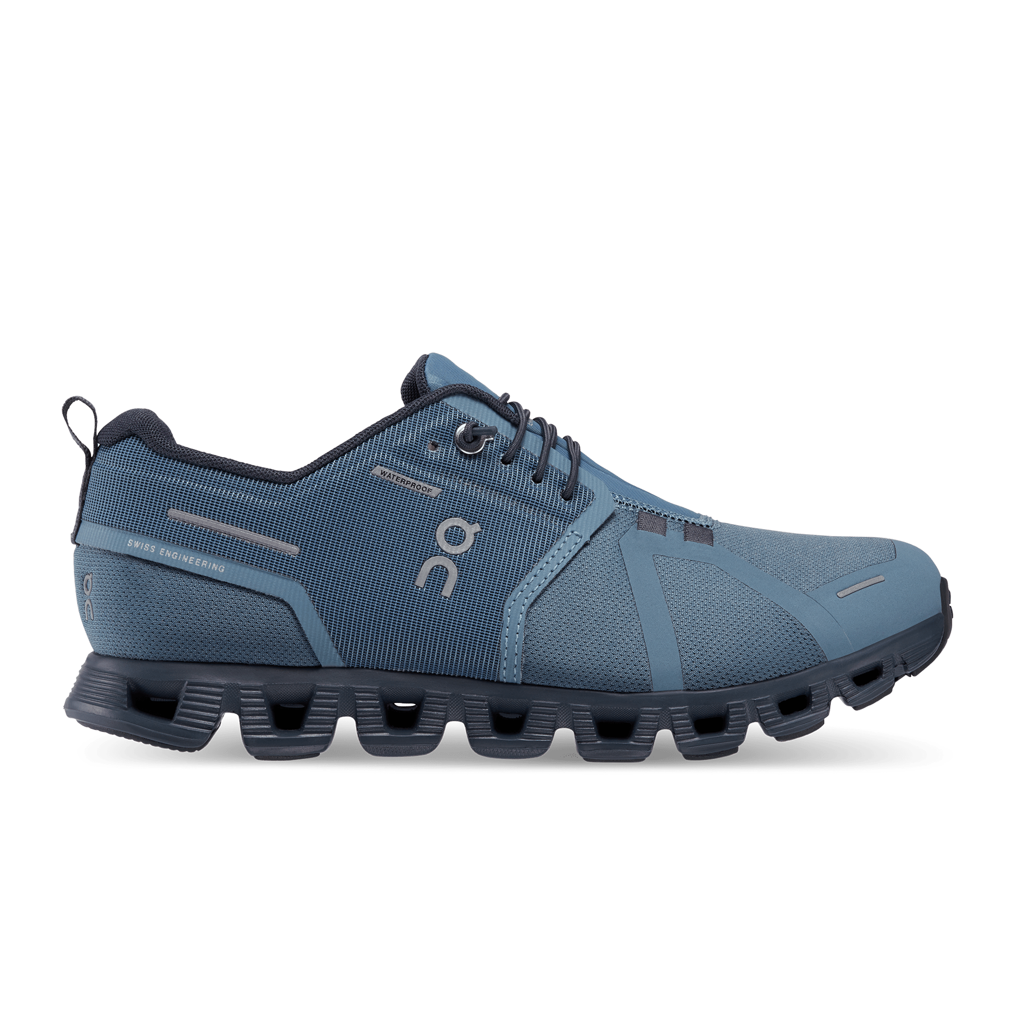ON Wmns Cloud 5 Waterproof 'Metal Navy' - Guerdon Kicks -