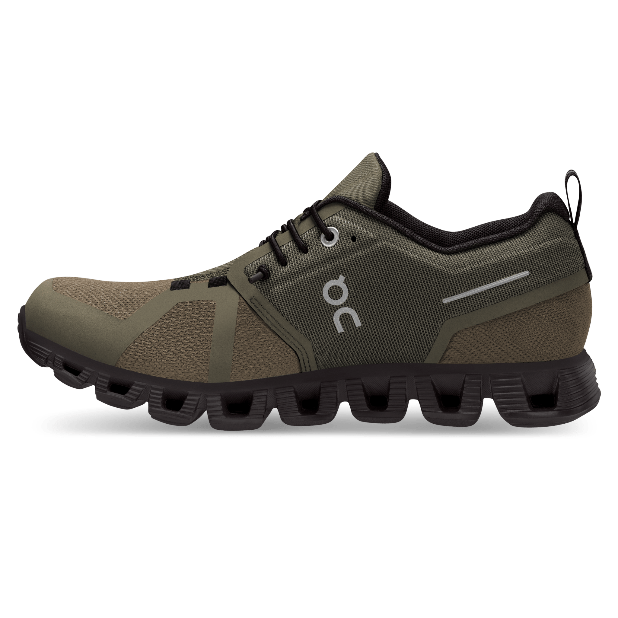 ON Wmns Cloud 5 Waterproof 'Olive Black' - Guerdon Kicks -