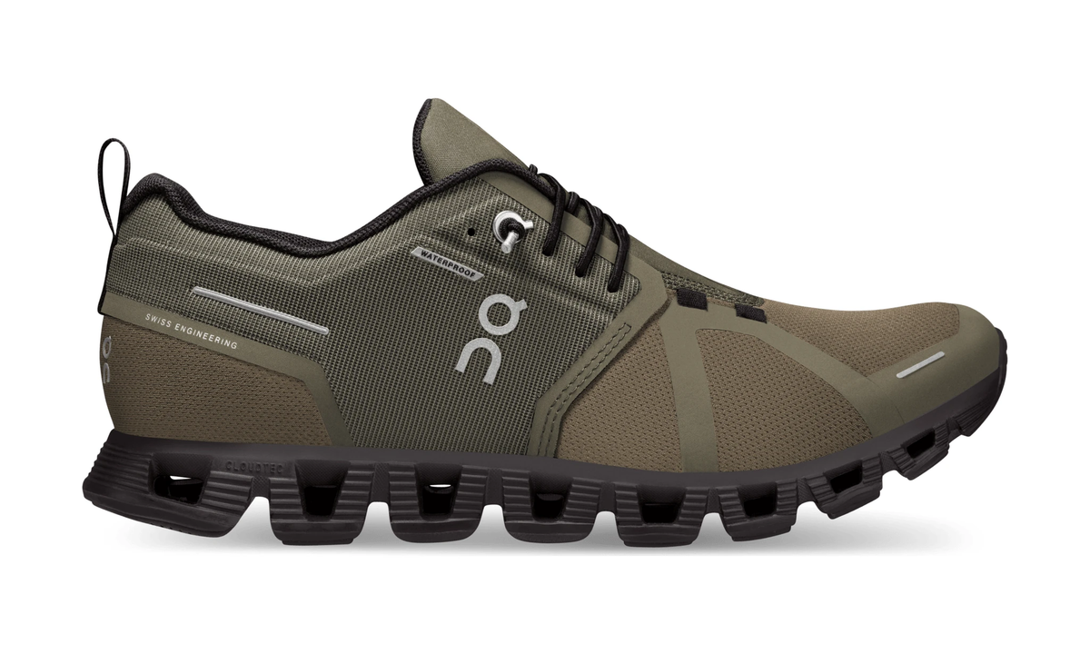 ON Wmns Cloud 5 Waterproof 'Olive Black' - Guerdon Kicks -
