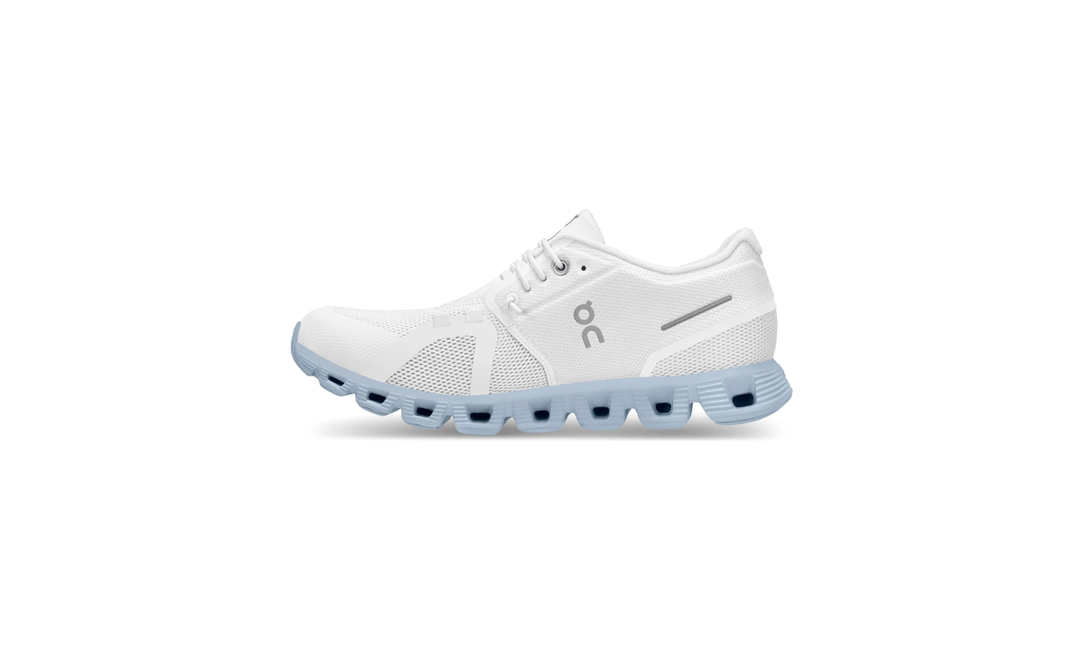 ON Wmns Cloud 5 'White Chambray' - Guerdon Kicks -
