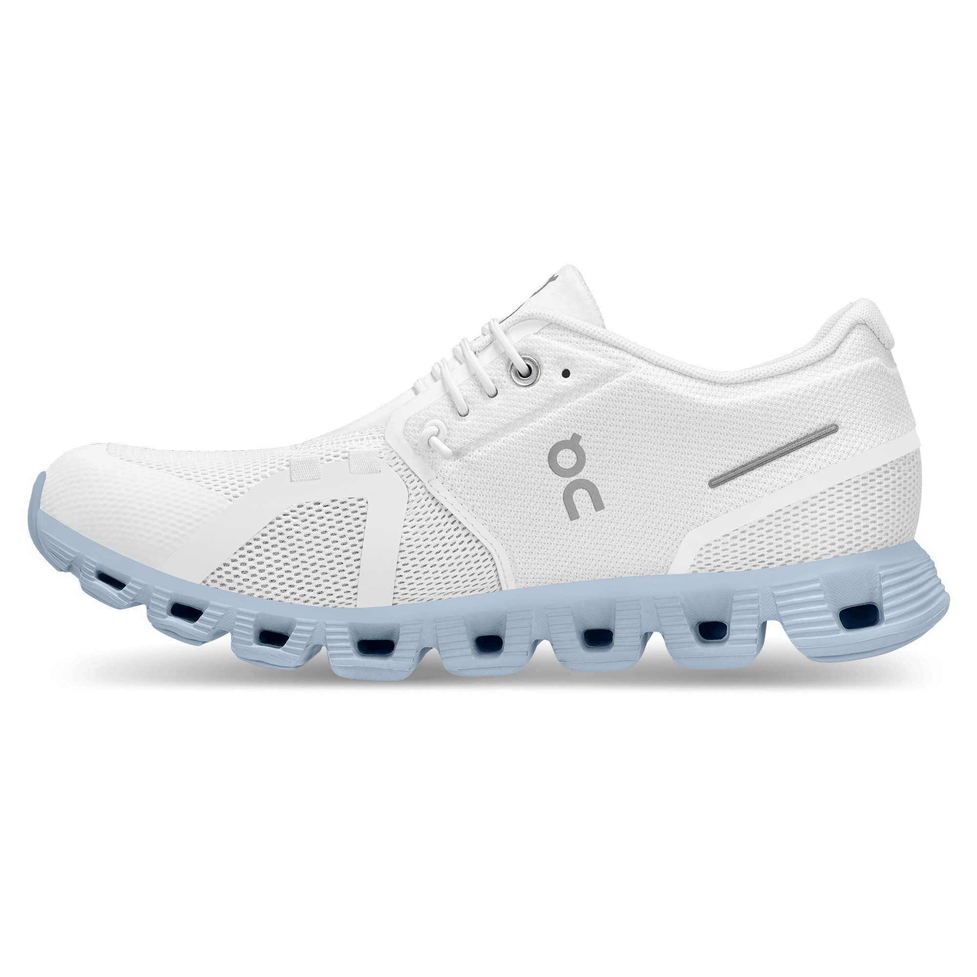 ON Wmns Cloud 5 'White Chambray' - Guerdon Kicks -