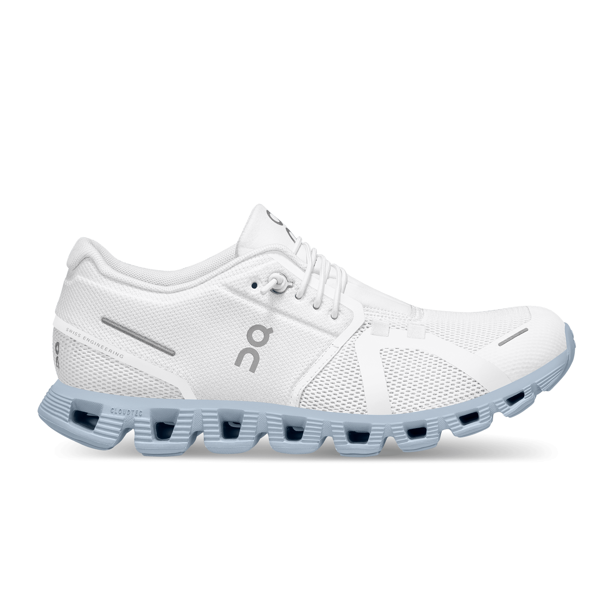 ON Wmns Cloud 5 'White Chambray' - Guerdon Kicks -