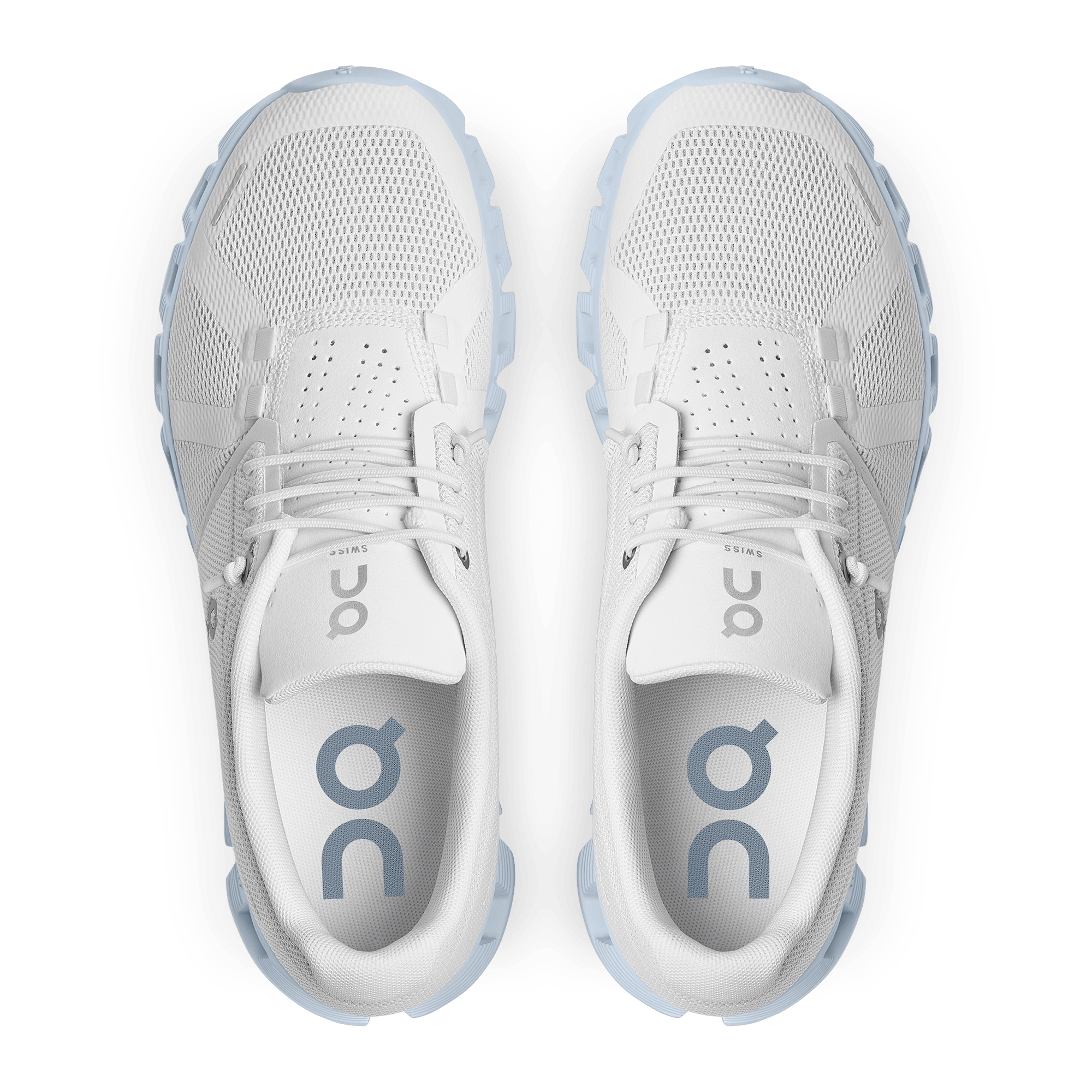 ON Wmns Cloud 5 'White Chambray' - Guerdon Kicks -