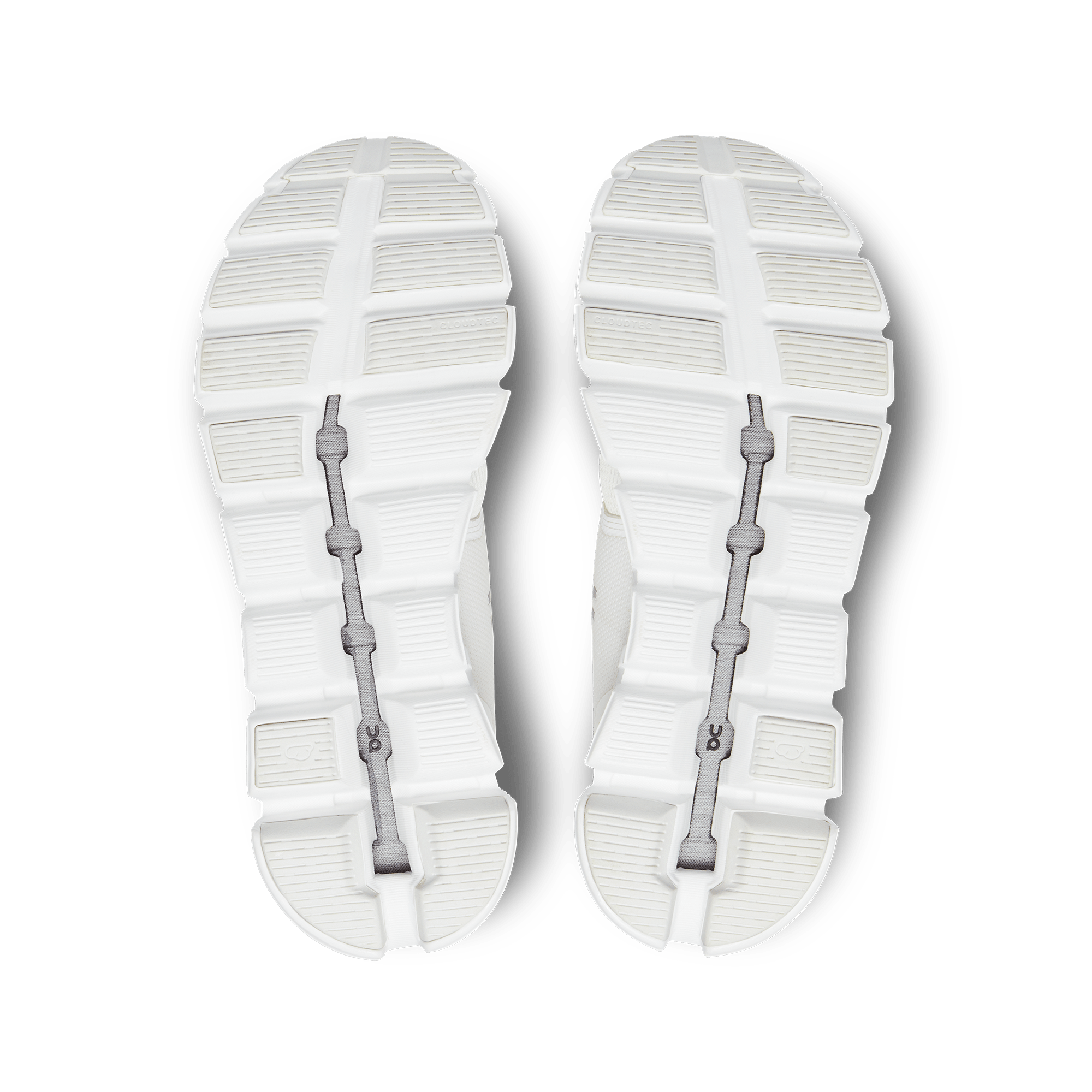 ON Wmns Cloud 5 'White' - Guerdon Kicks -