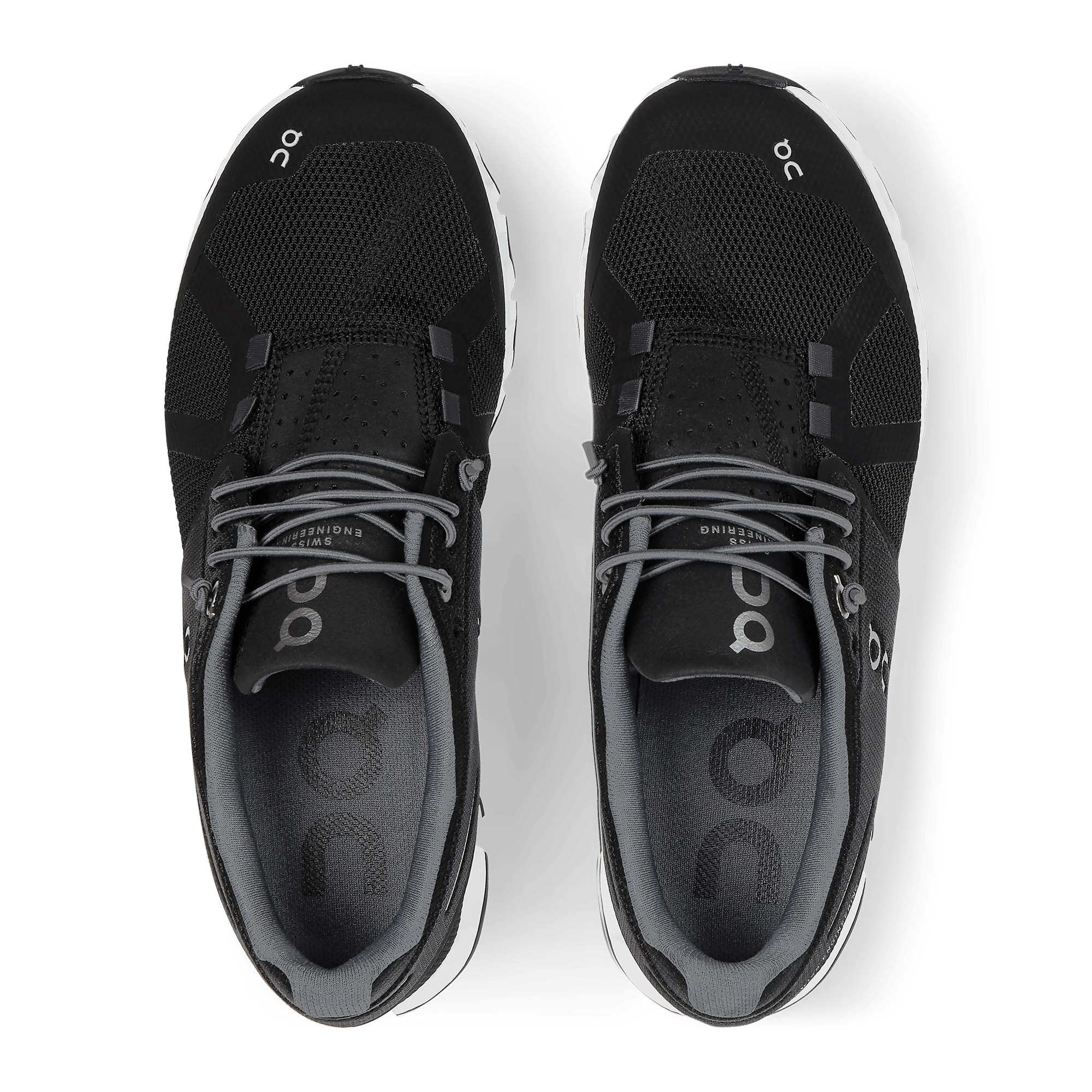 ON Wmns Cloud 'Black White' - Guerdon Kicks -