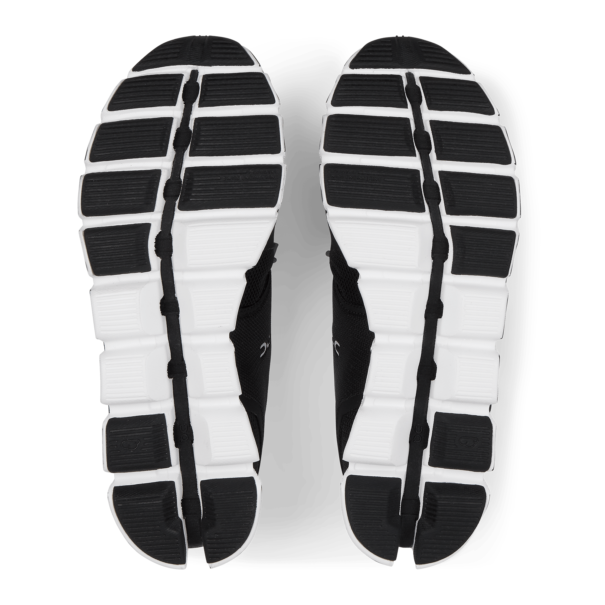 ON Wmns Cloud 'Black White' - Guerdon Kicks -