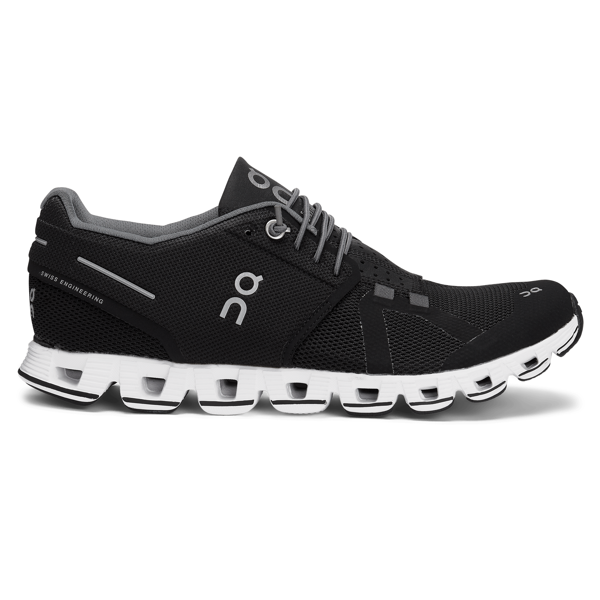 ON Wmns Cloud 'Black White' - Guerdon Kicks -