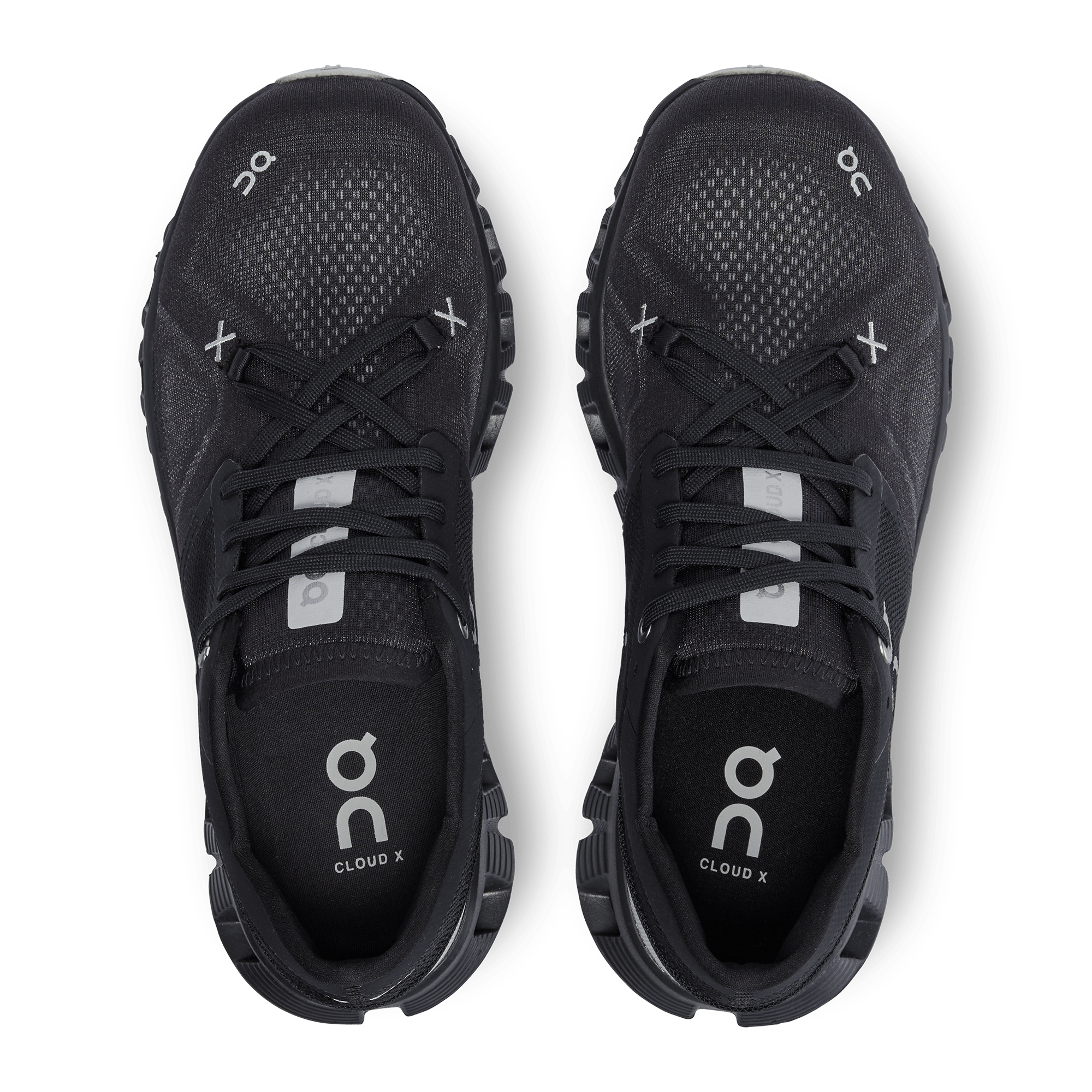 ON Wmns Cloud X 3 'Black' - Guerdon Kicks -