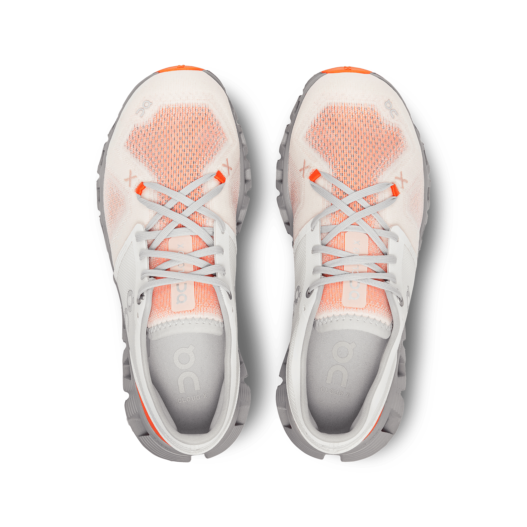 ON Wmns Cloud X 3 'Ivory Alloy' - Guerdon Kicks -