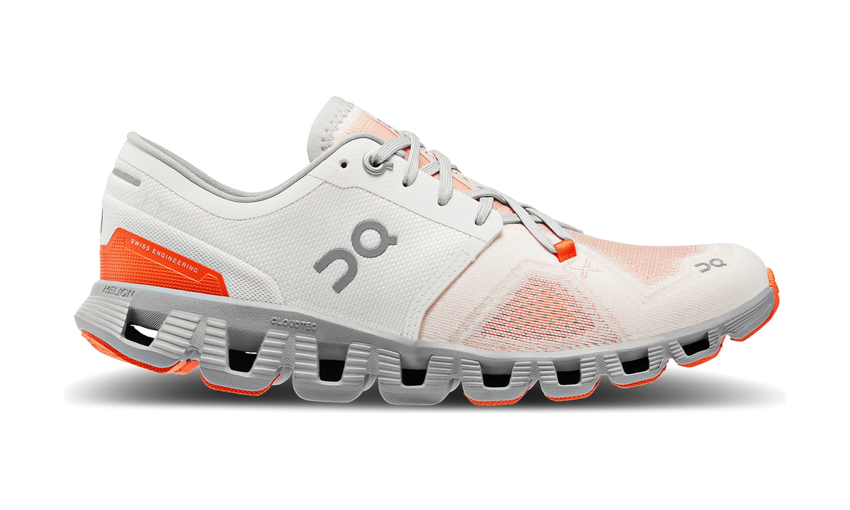 ON Wmns Cloud X 3 'Ivory Alloy' - Guerdon Kicks -