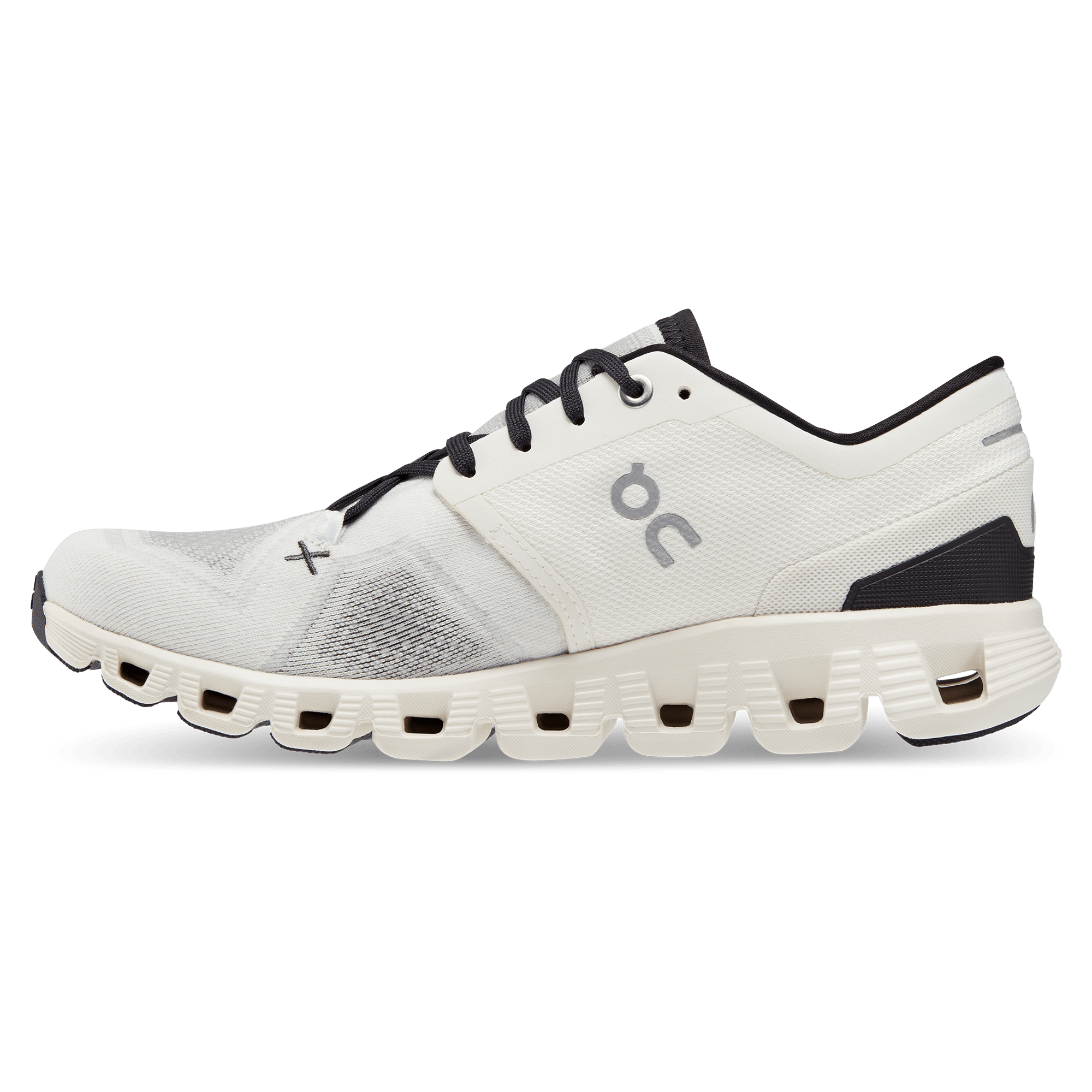 ON Wmns Cloud X 3 'White Black' - Guerdon Kicks -