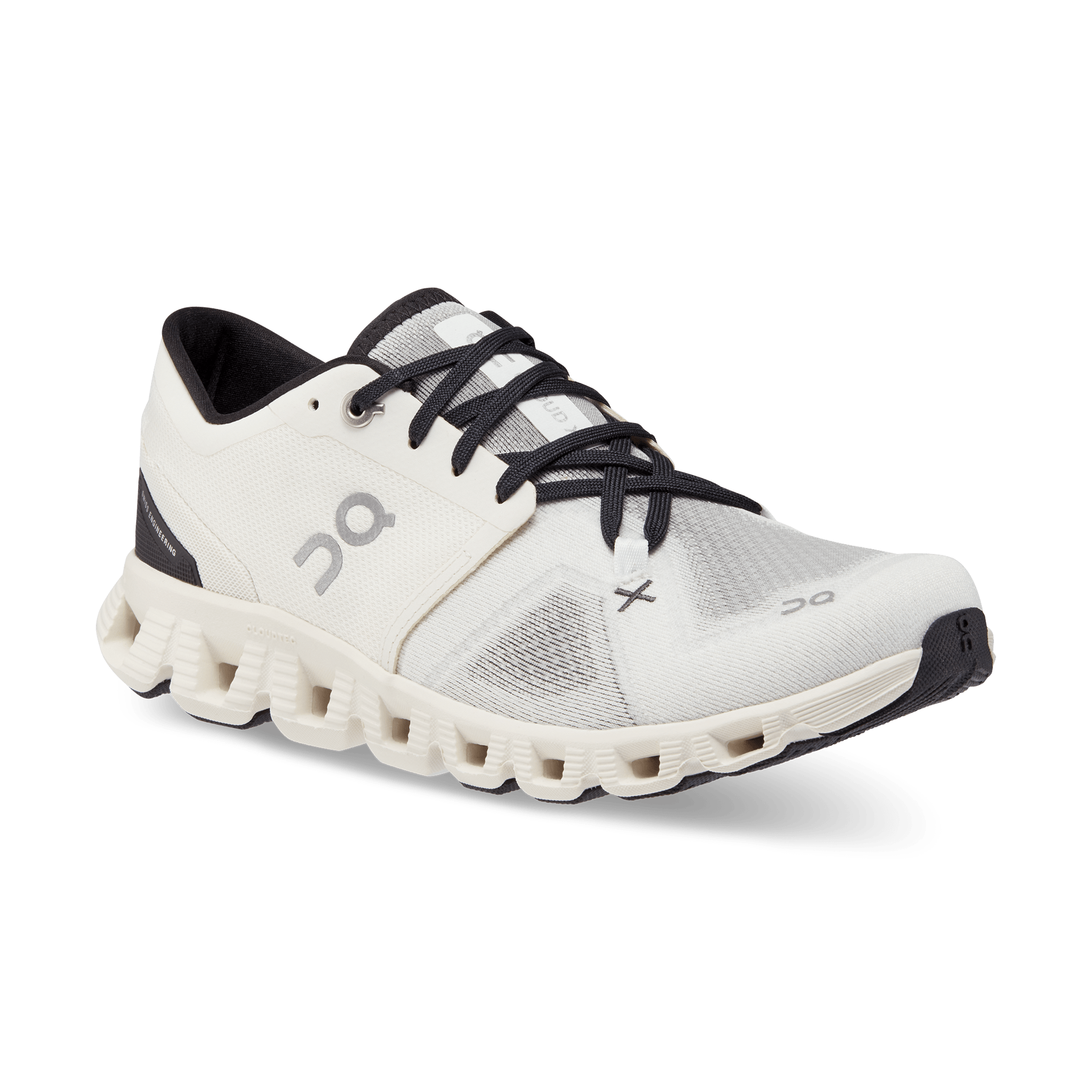 ON Wmns Cloud X 3 'White Black' - Guerdon Kicks -