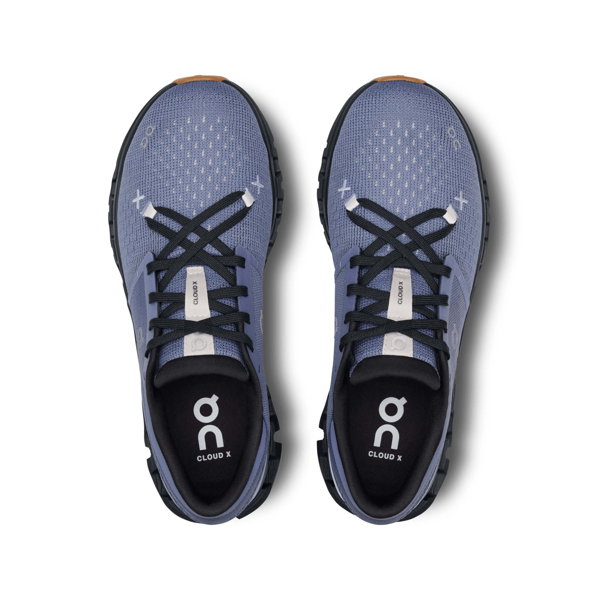 ON Wmns Cloud X 4 'Feather Black' - Guerdon Kicks -