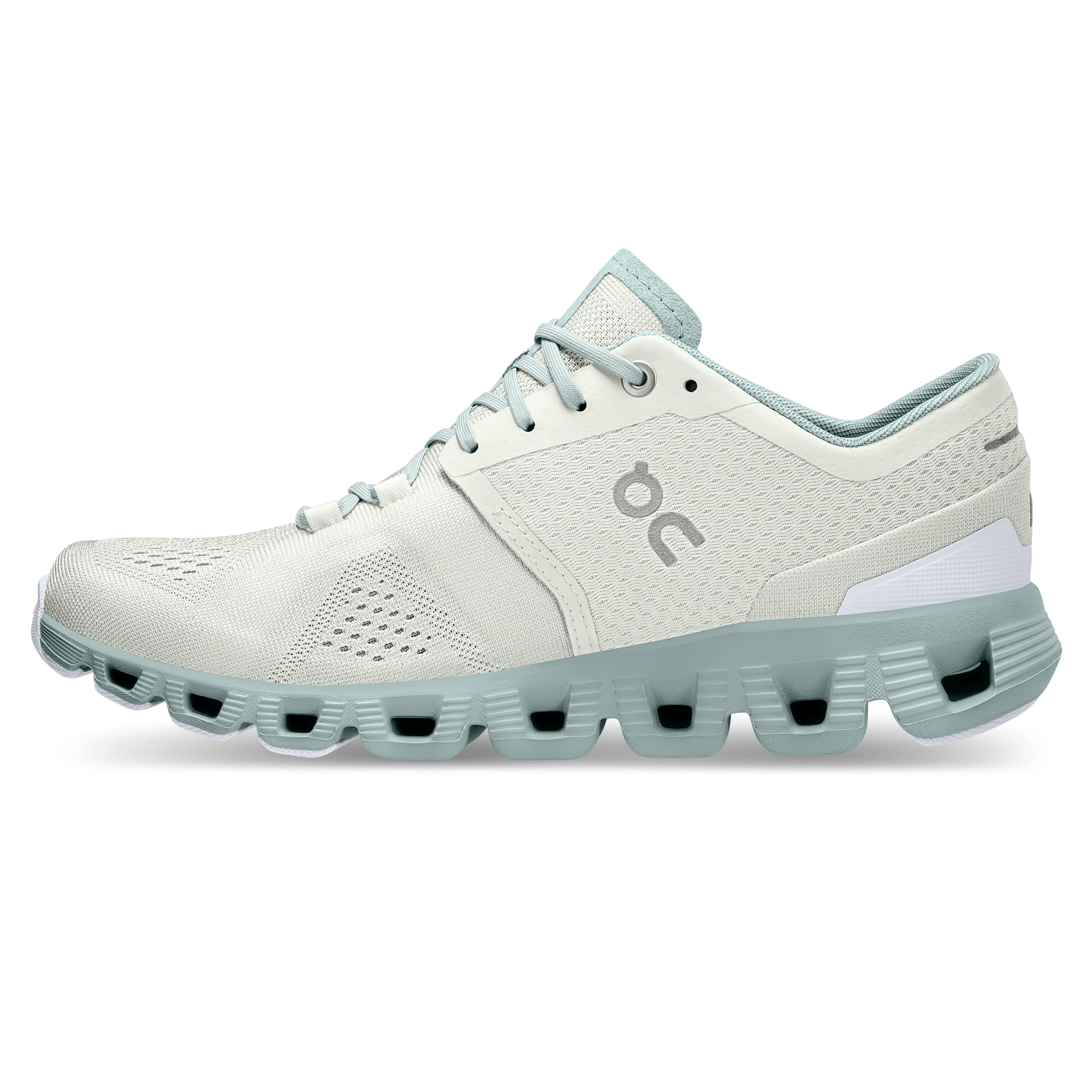 ON Wmns Cloud X Shift 'White Teal' - Guerdon Kicks -