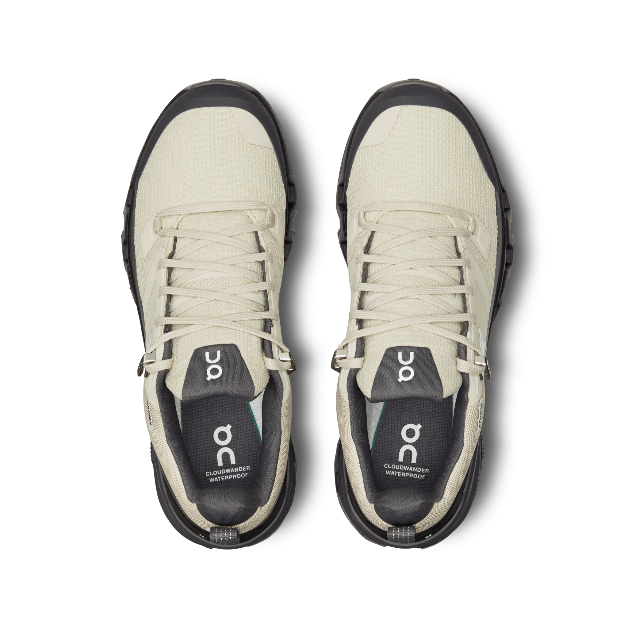 ON Wmns Cloudwander Waterproof 'Sand Black' - Guerdon Kicks -