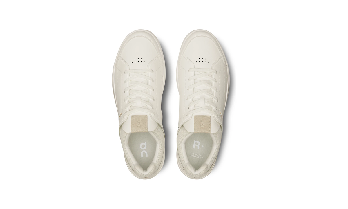 On The Roger Centre Court White Gum Grey Stitch
