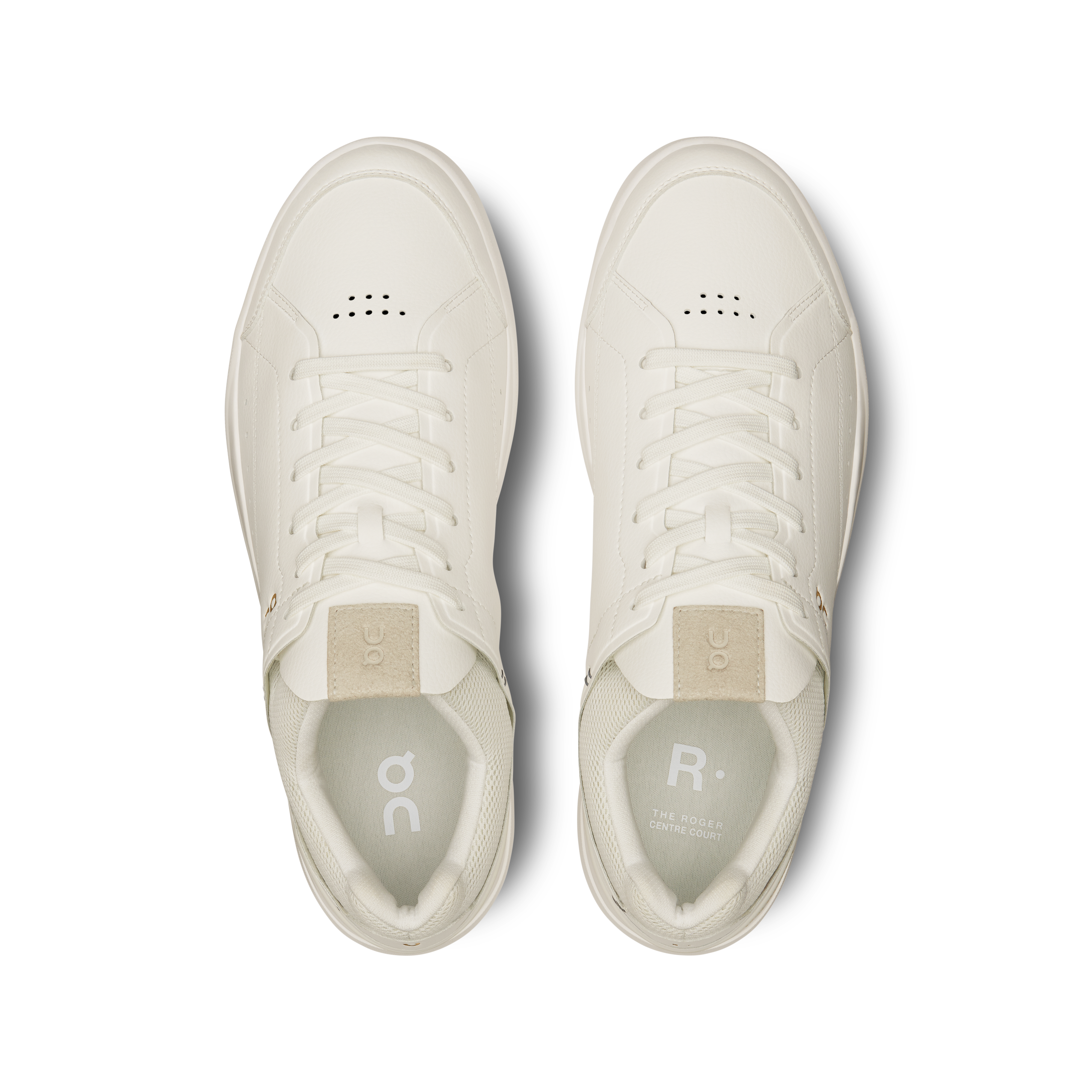 On The Roger Centre Court White Gum Grey Stitch