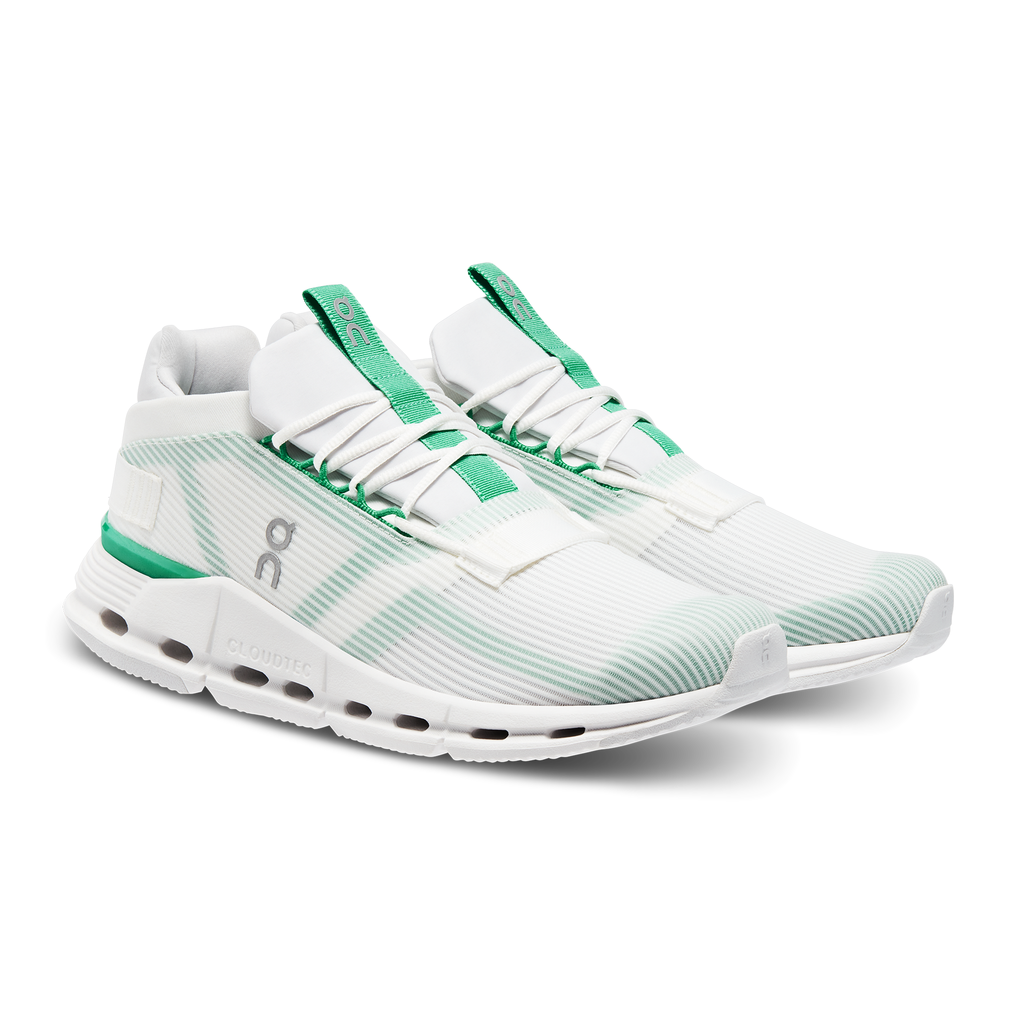 On Running Cloudnova Undyed White Mint
