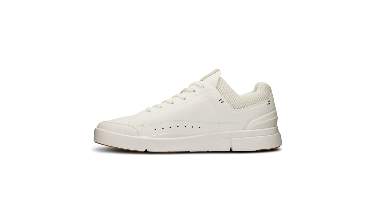 On The Roger Centre Court White Gum Grey Stitch