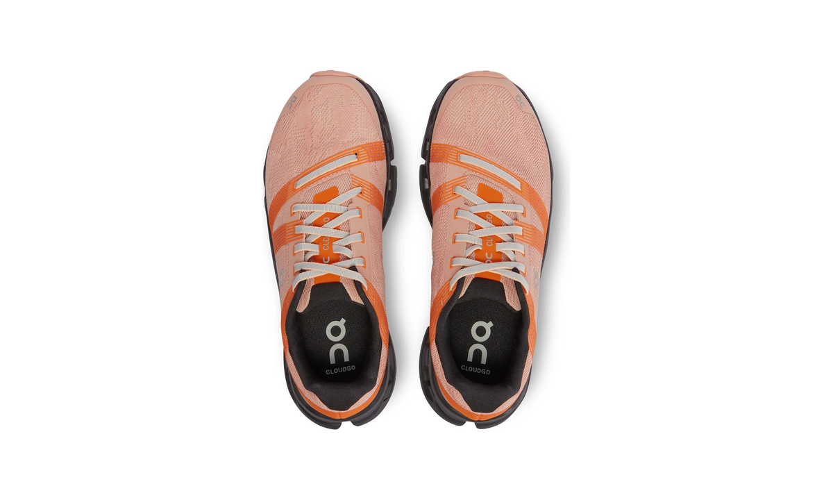On Running Cloudgo Rose Magnet Orange (Women's)