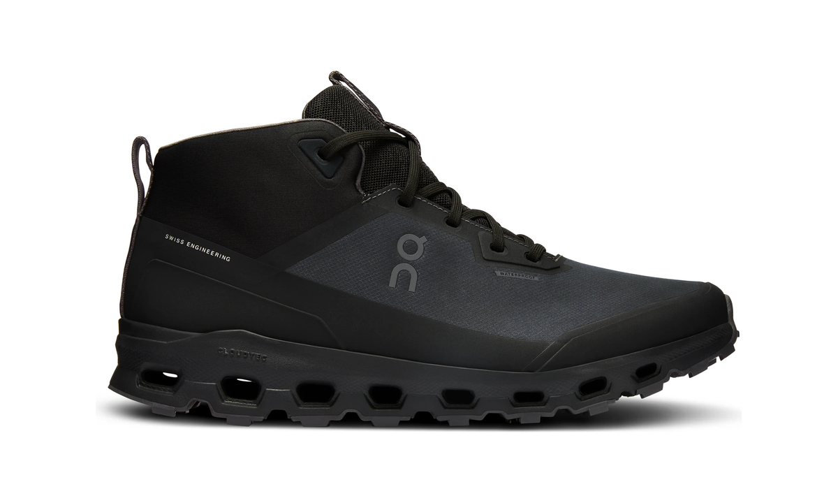 On Running Cloudroam Waterproof Black Eclipse