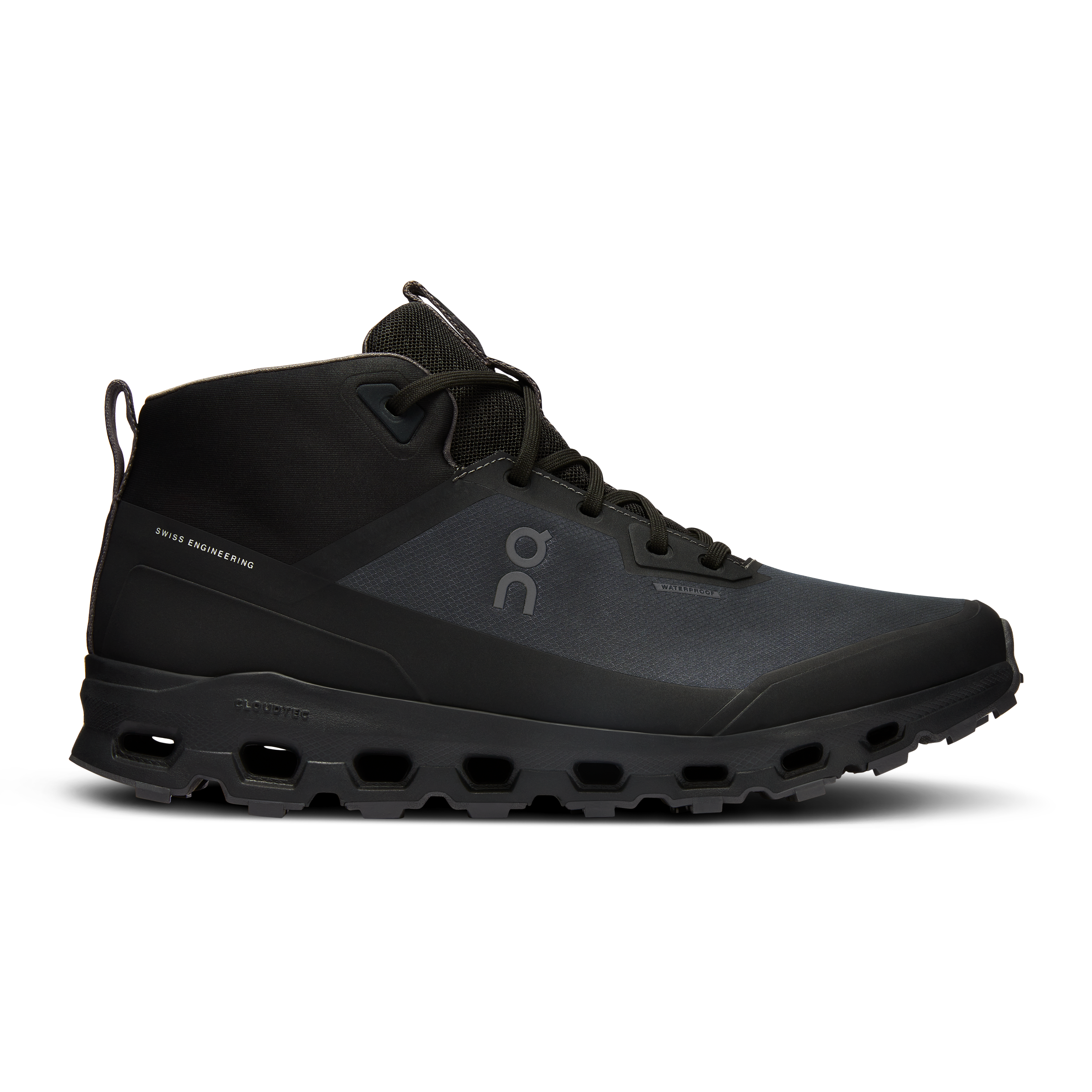 On Running Cloudroam Waterproof Black Eclipse