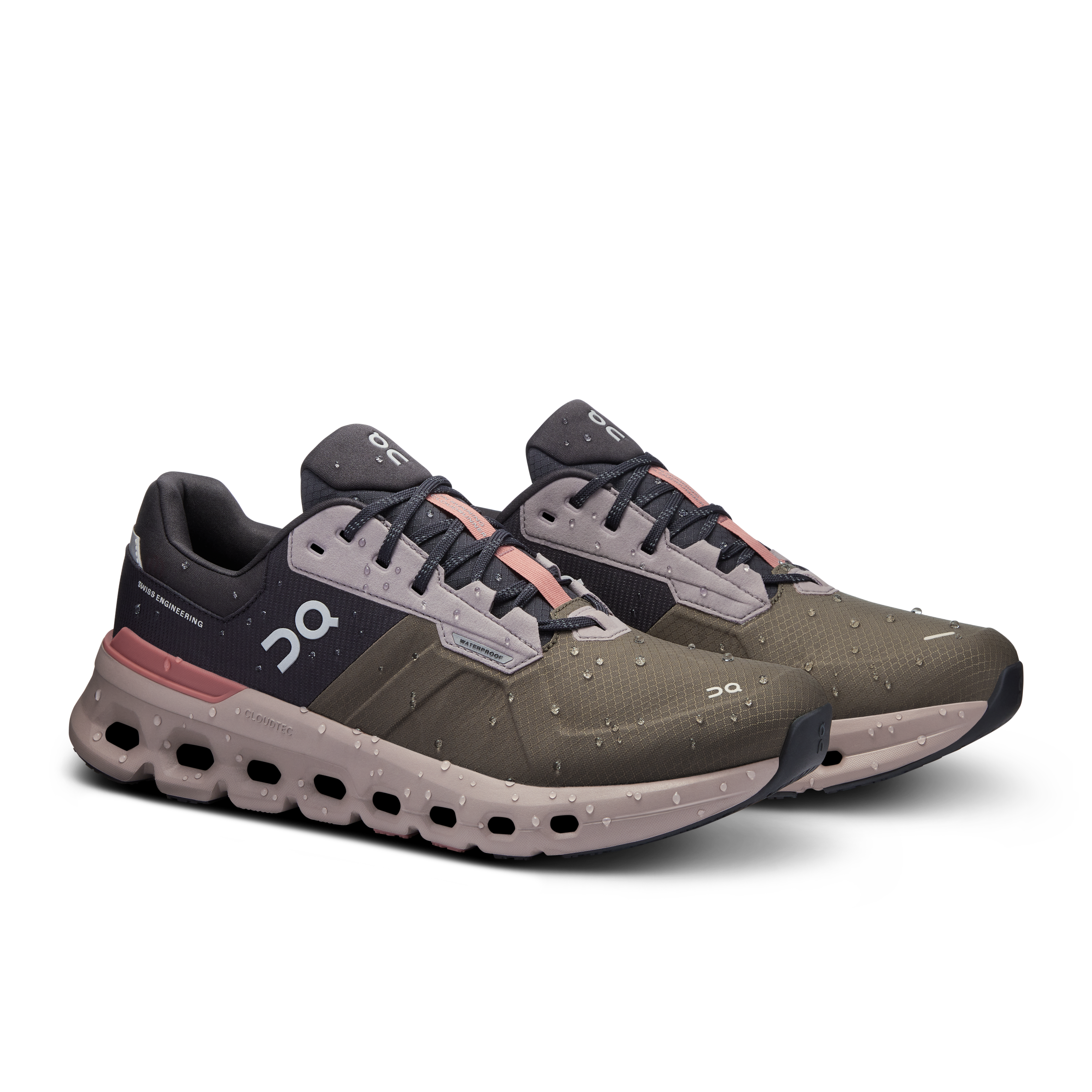 On Running Cloudrunner 2 Waterproof Olive Mahogany