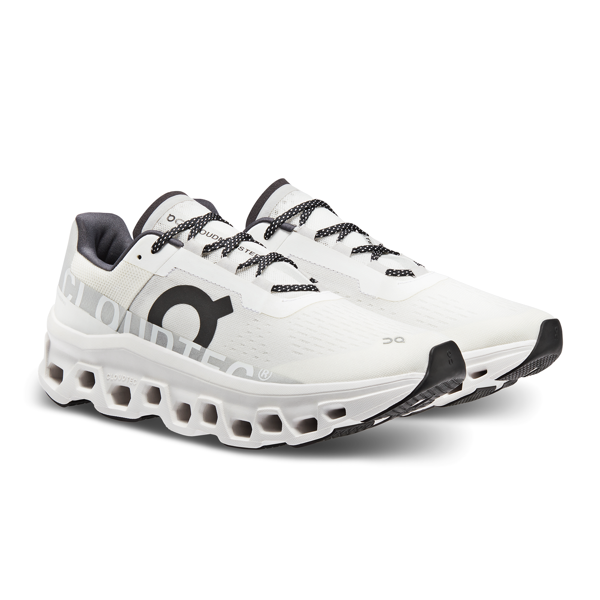On Running Cloudmonster Undyed White
