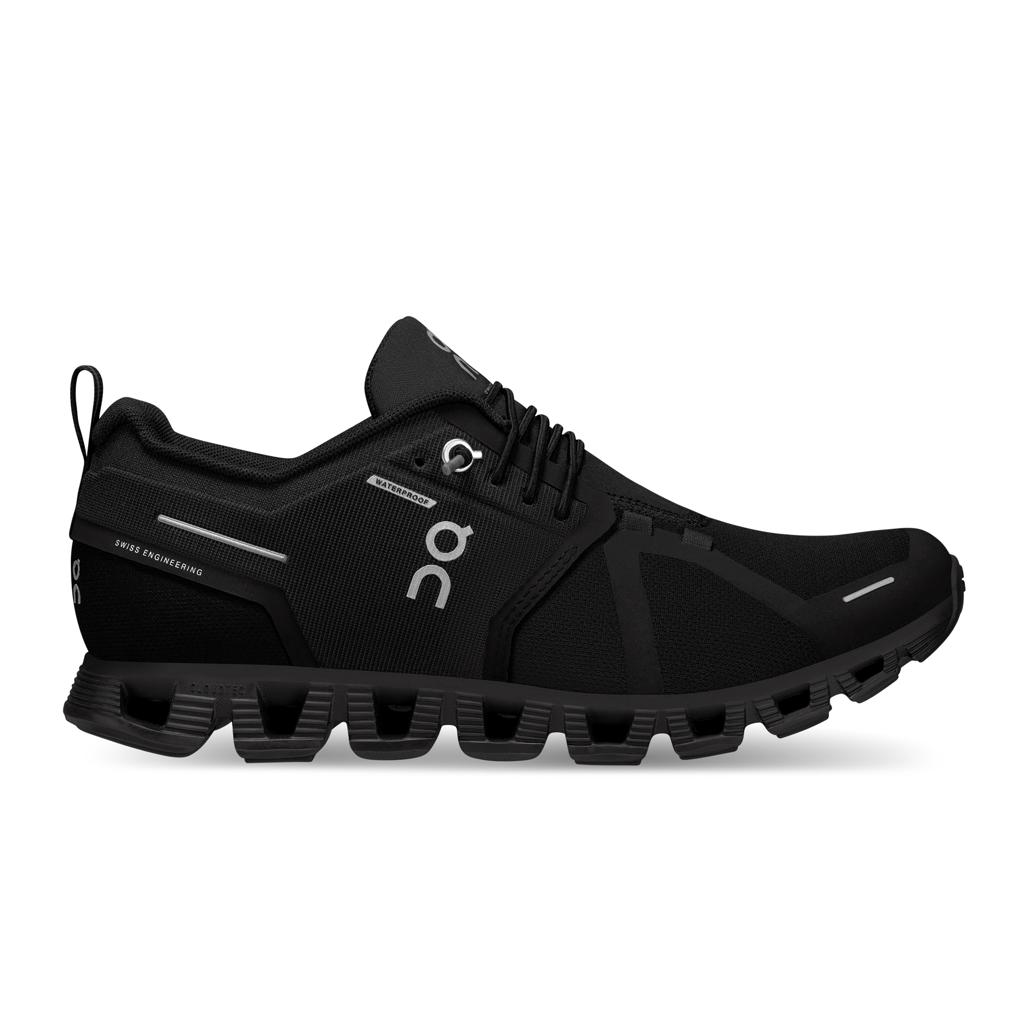 ON Wmns Cloud 5 Waterproof 'All Black'