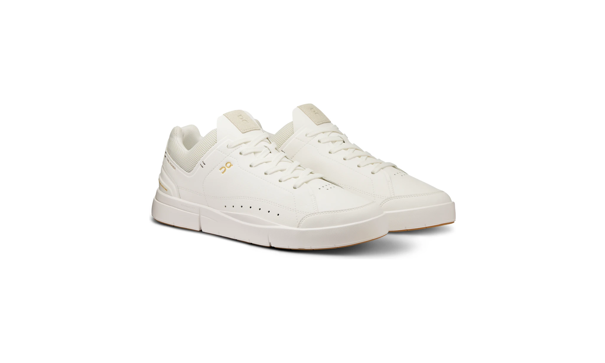 On The Roger Centre Court White Gum Grey Stitch