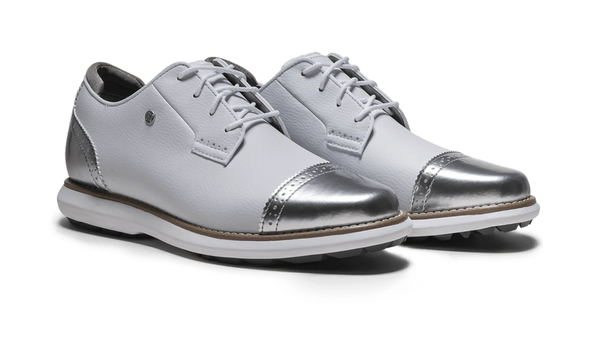 Traditions Cap Toe Spikeless Women - Guerdon Kicks - Golf Shoes