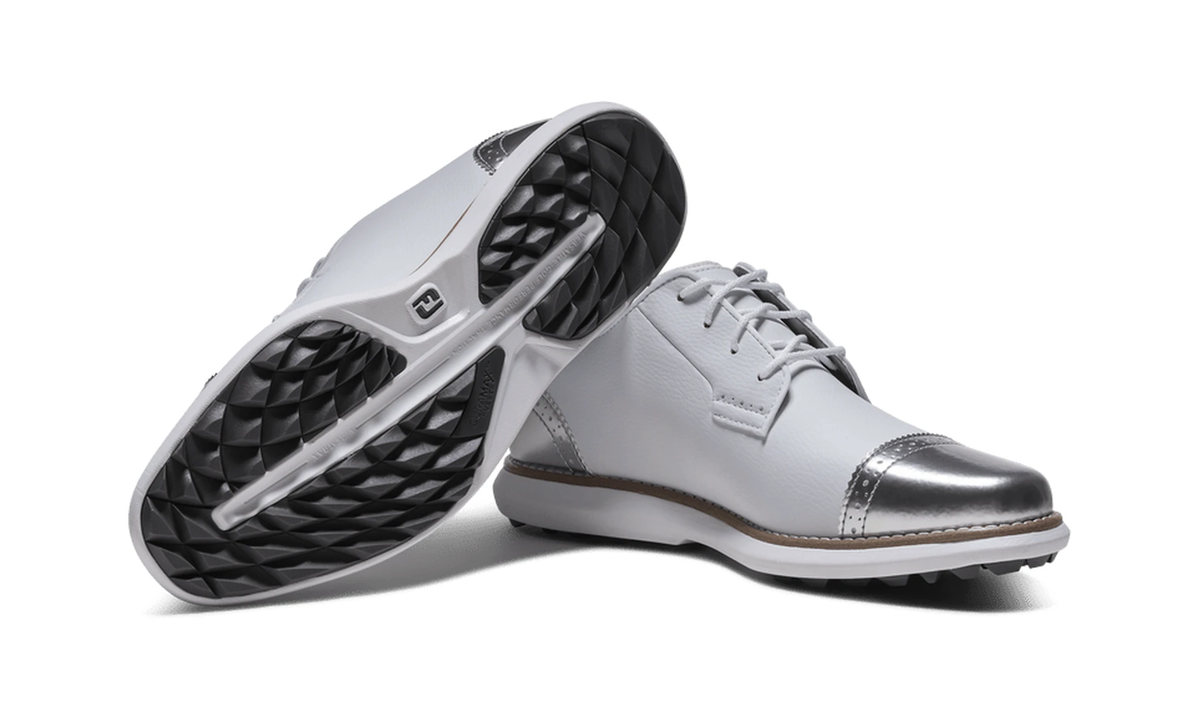 Traditions Cap Toe Spikeless Women - Guerdon Kicks - Golf Shoes