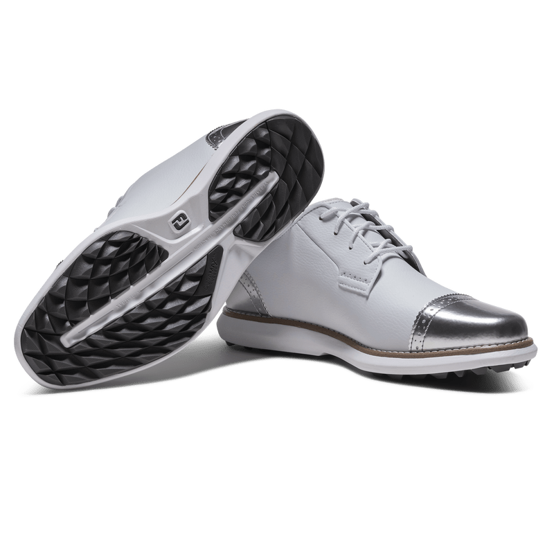 Traditions Cap Toe Spikeless Women - Guerdon Kicks - Golf Shoes